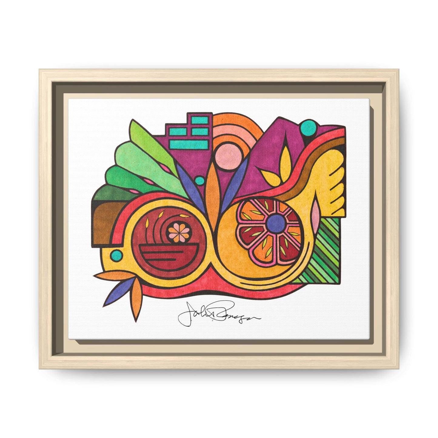 Leaving the Picture - Archival Gallery Matte Canvas