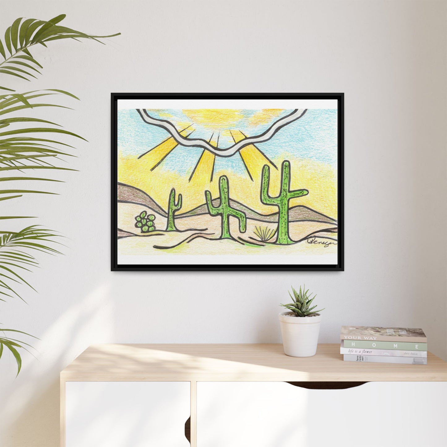 Saguaro - Archival Gallery Matte Canvas