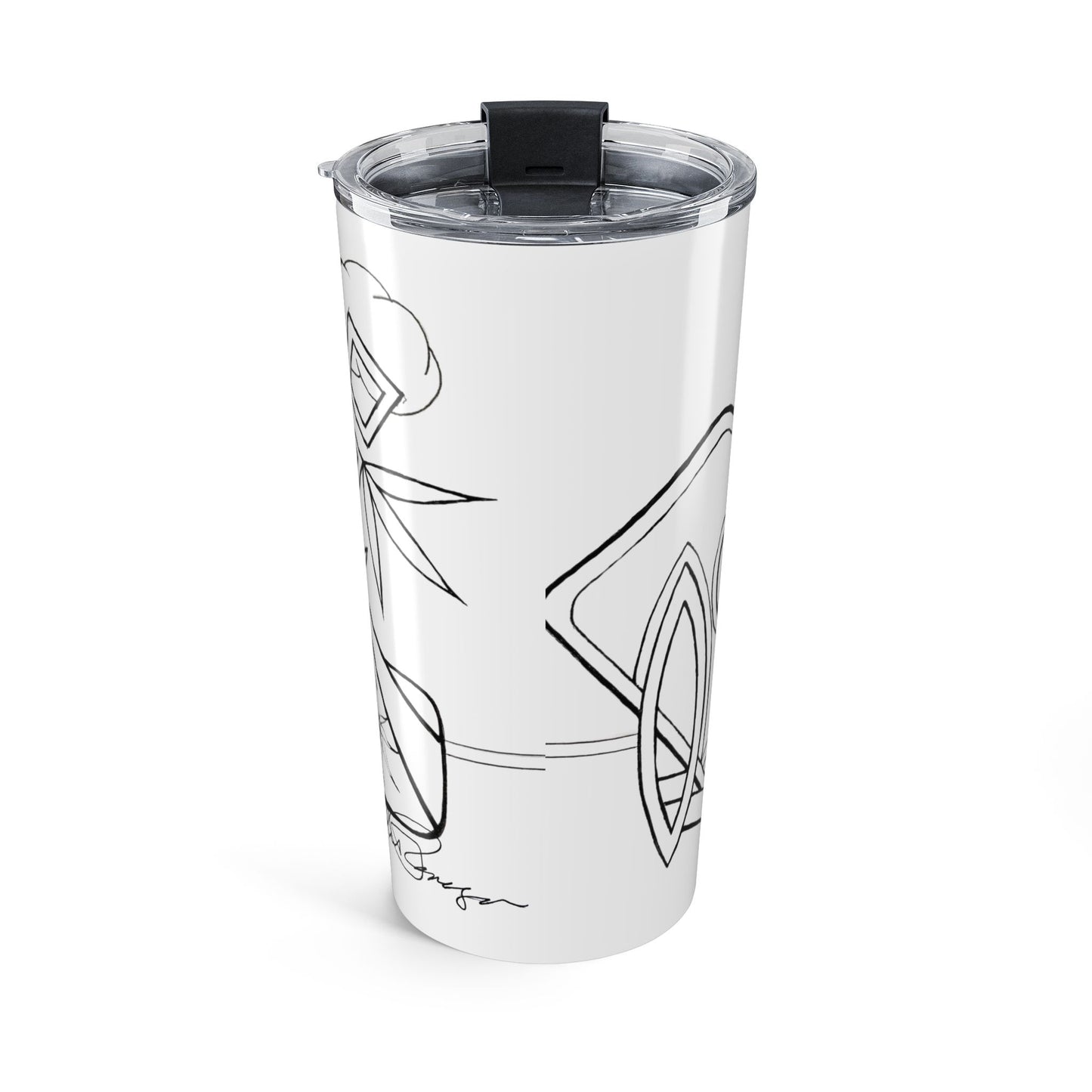 Riding the Turtle - Wrap-Around Travel Tumbler (20 oz)