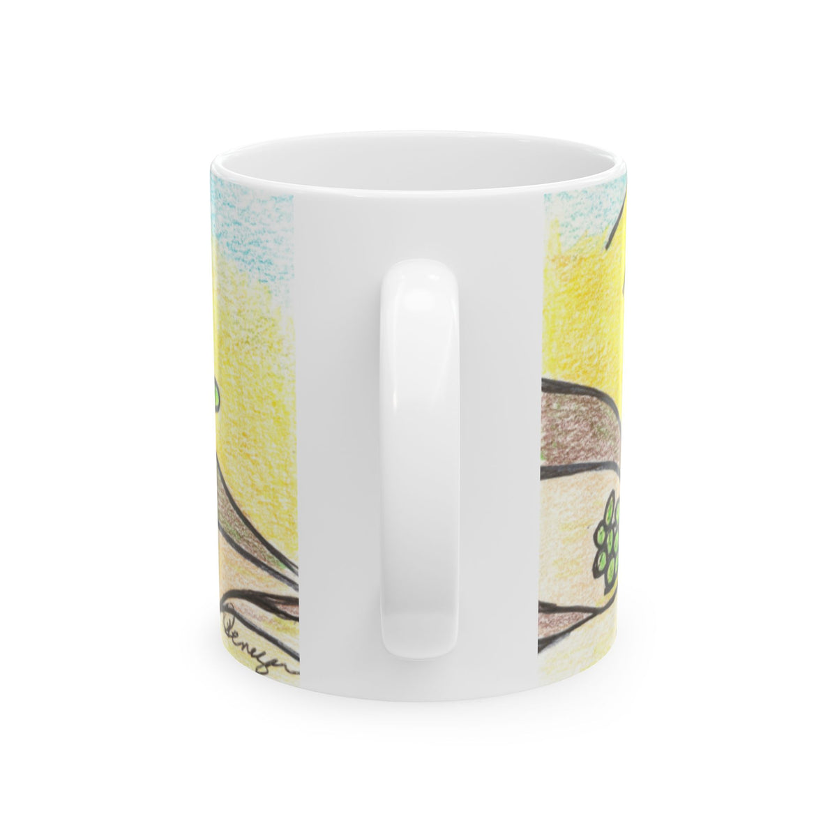 Premium Ceramic Art Mug (11oz & 15oz) | Saguaro