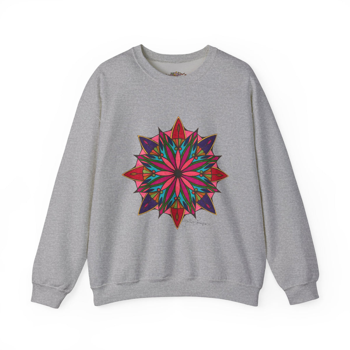 Premium Pullover Sweatshirt Wearable Art | Moving Mandala