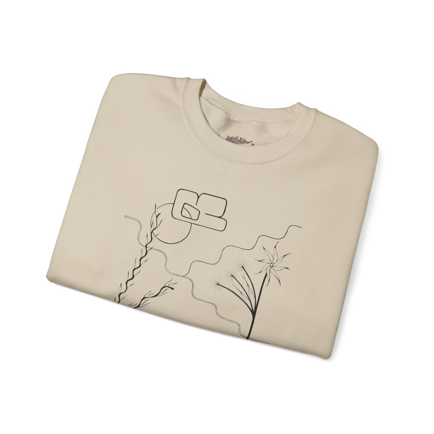 The World is Round - Pullover Sweatshirt Premium Wearable Art