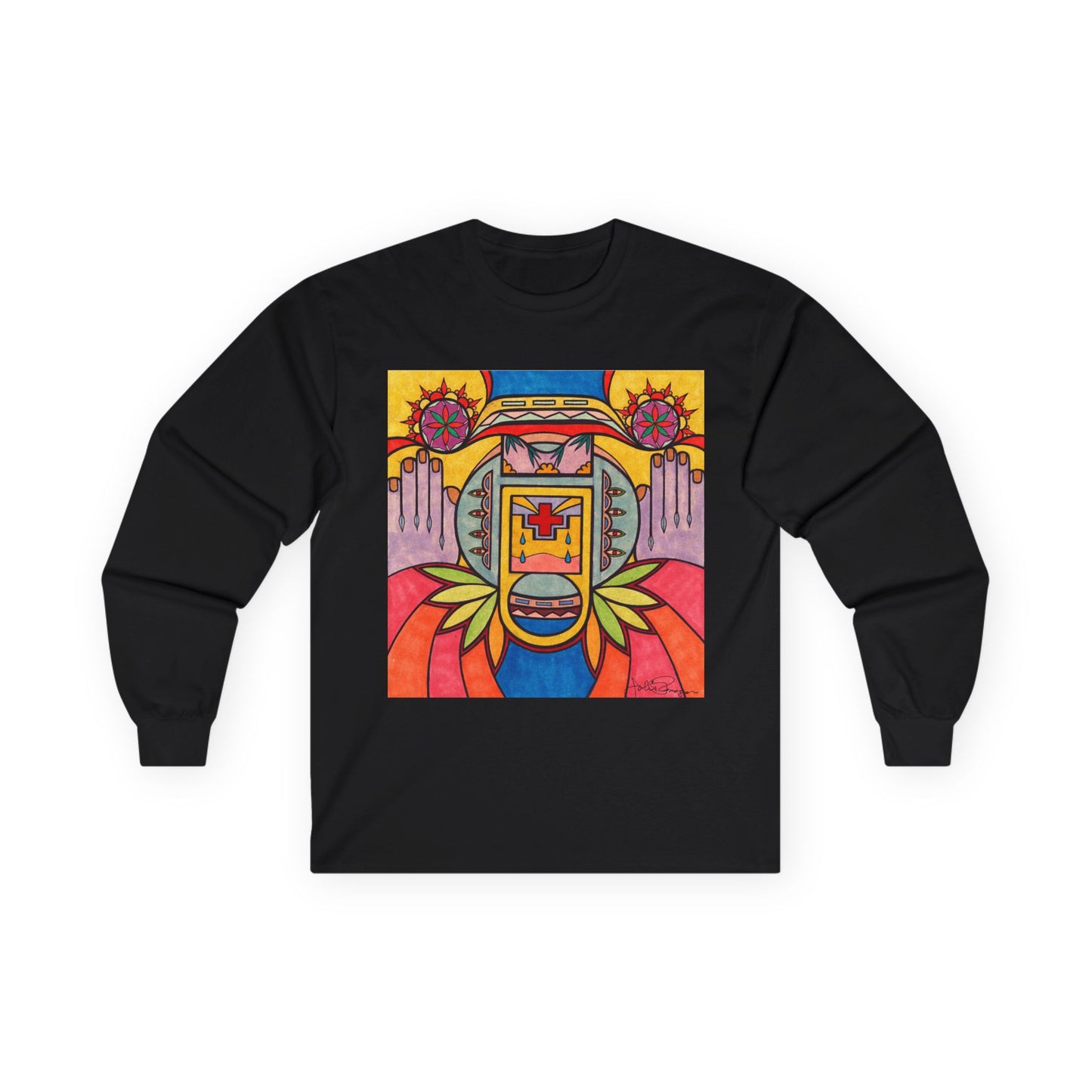 Premium Long Sleeve T-Shirt Wearable Art | Hands