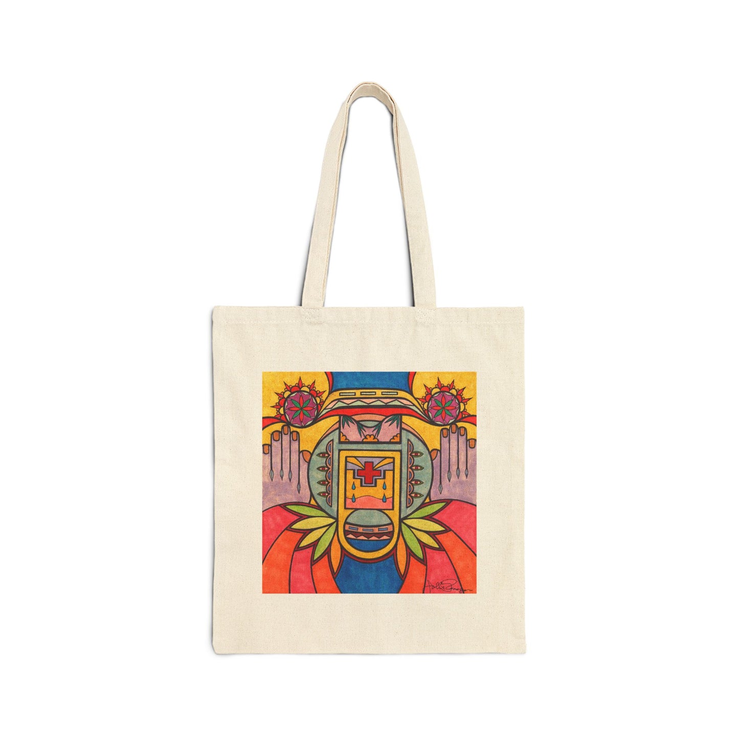 Premium Utility Canvas Art Tote | Hands