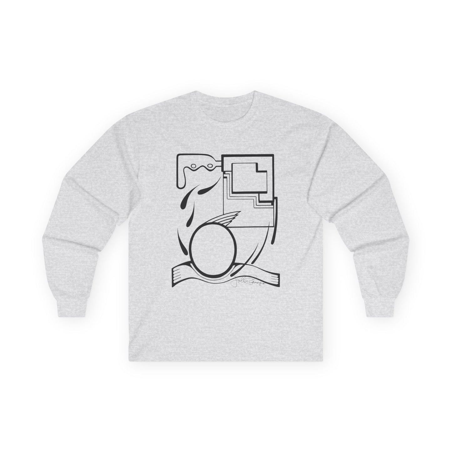 Fleeing the Storm - Long Sleeve Wearable Art
