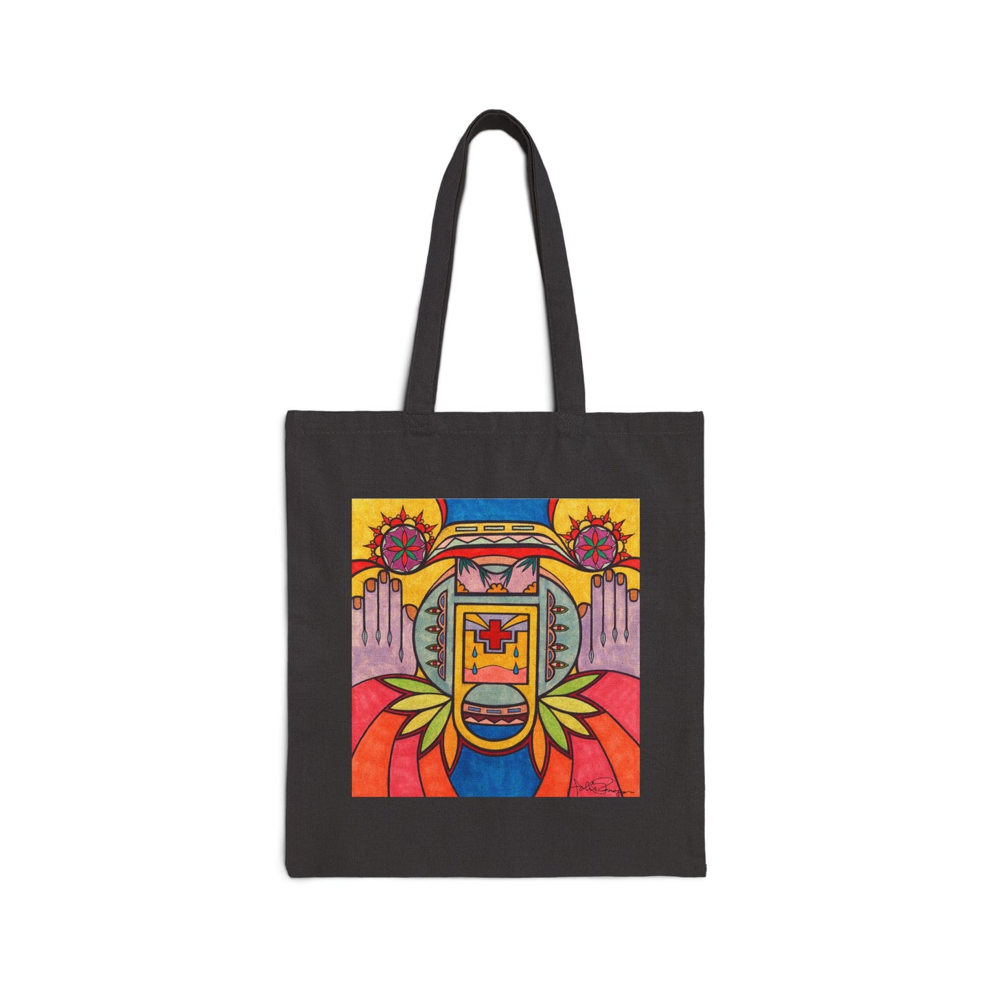Premium Utility Canvas Art Tote | Hands