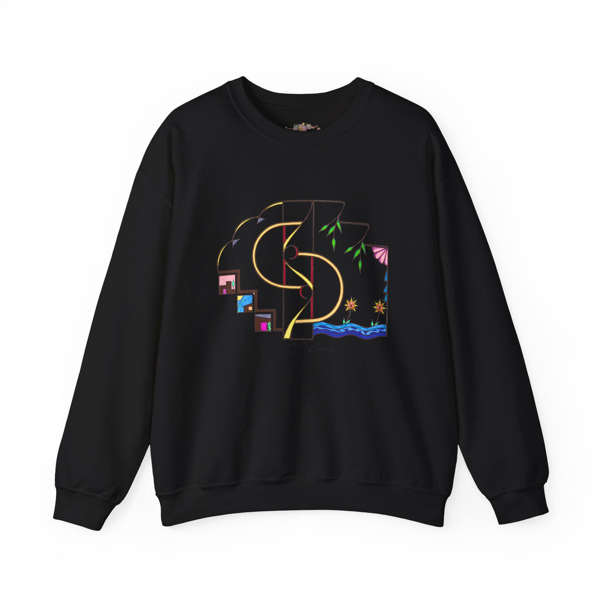 Premium Pullover Sweatshirt Wearable Art | Finding Home