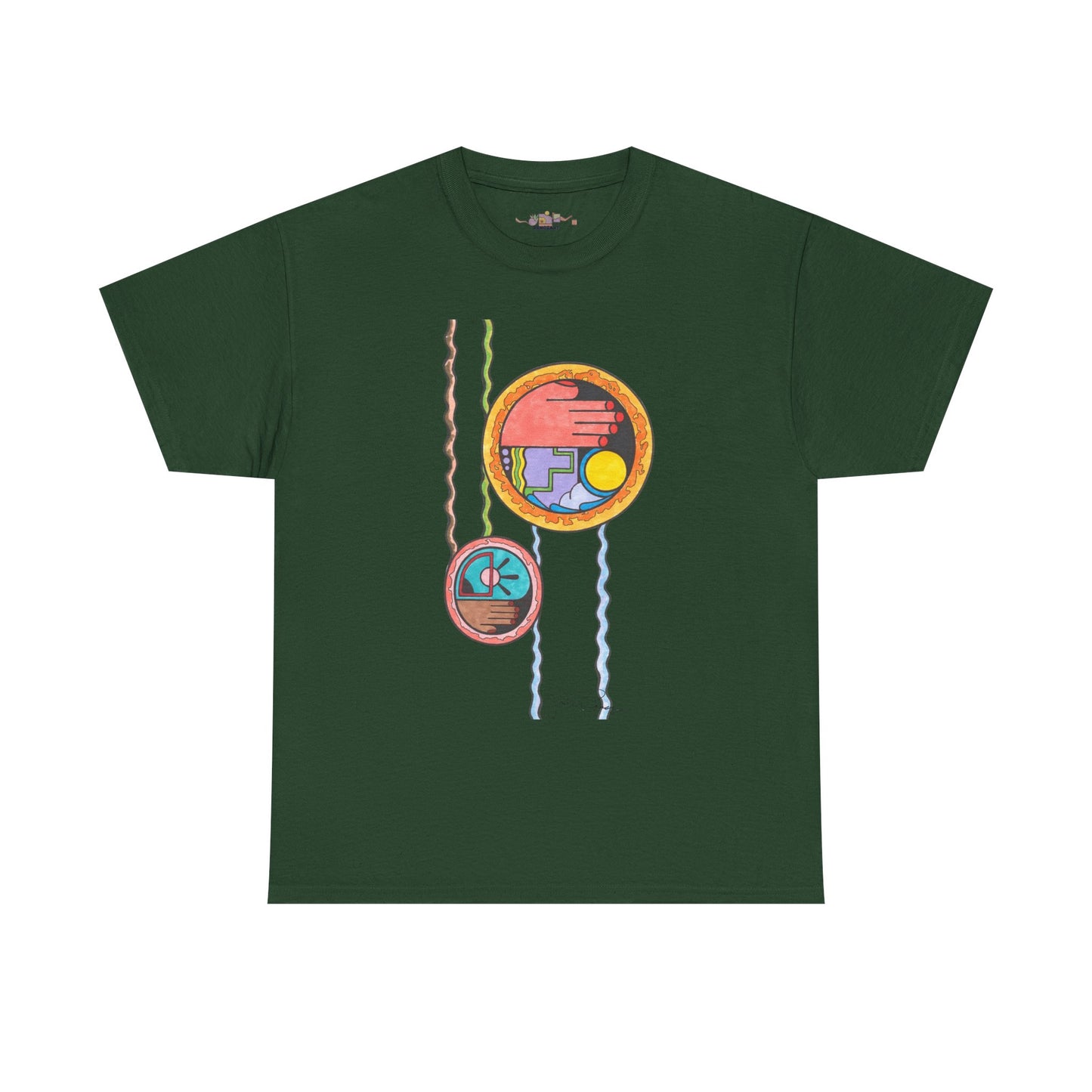 Wave While Passing - Short Sleeve Premium Wearable Art