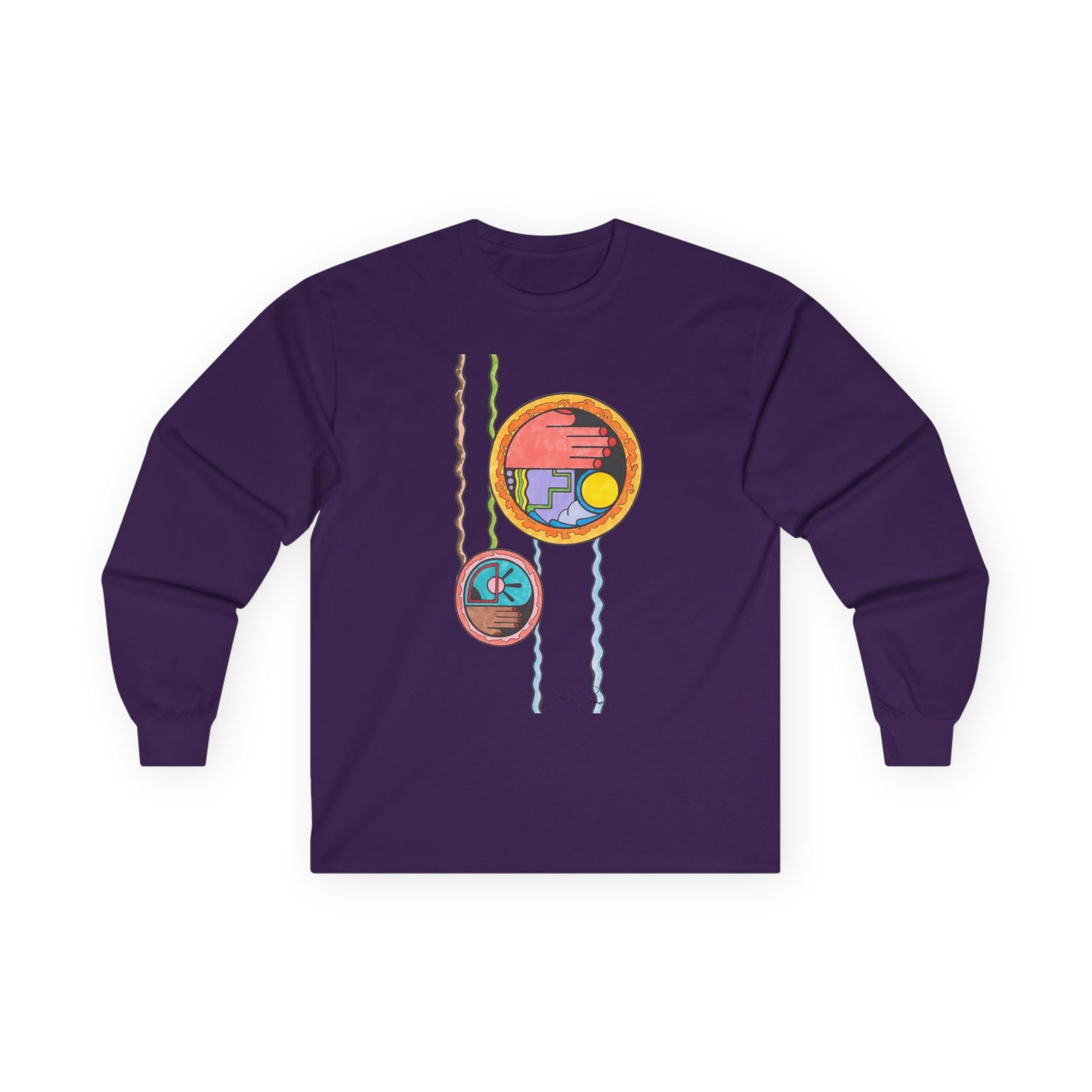 Wave While Passing - Long Sleeve Premium Wearable Art