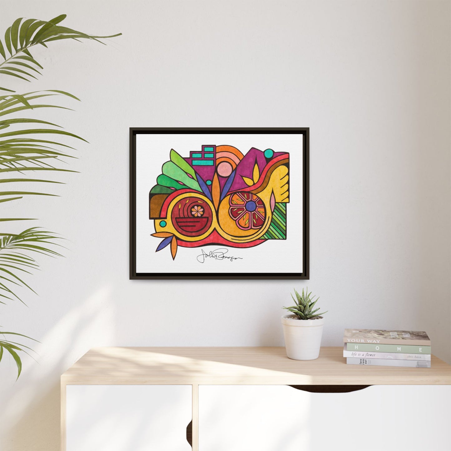 Leaving the Picture - Archival Gallery Matte Canvas
