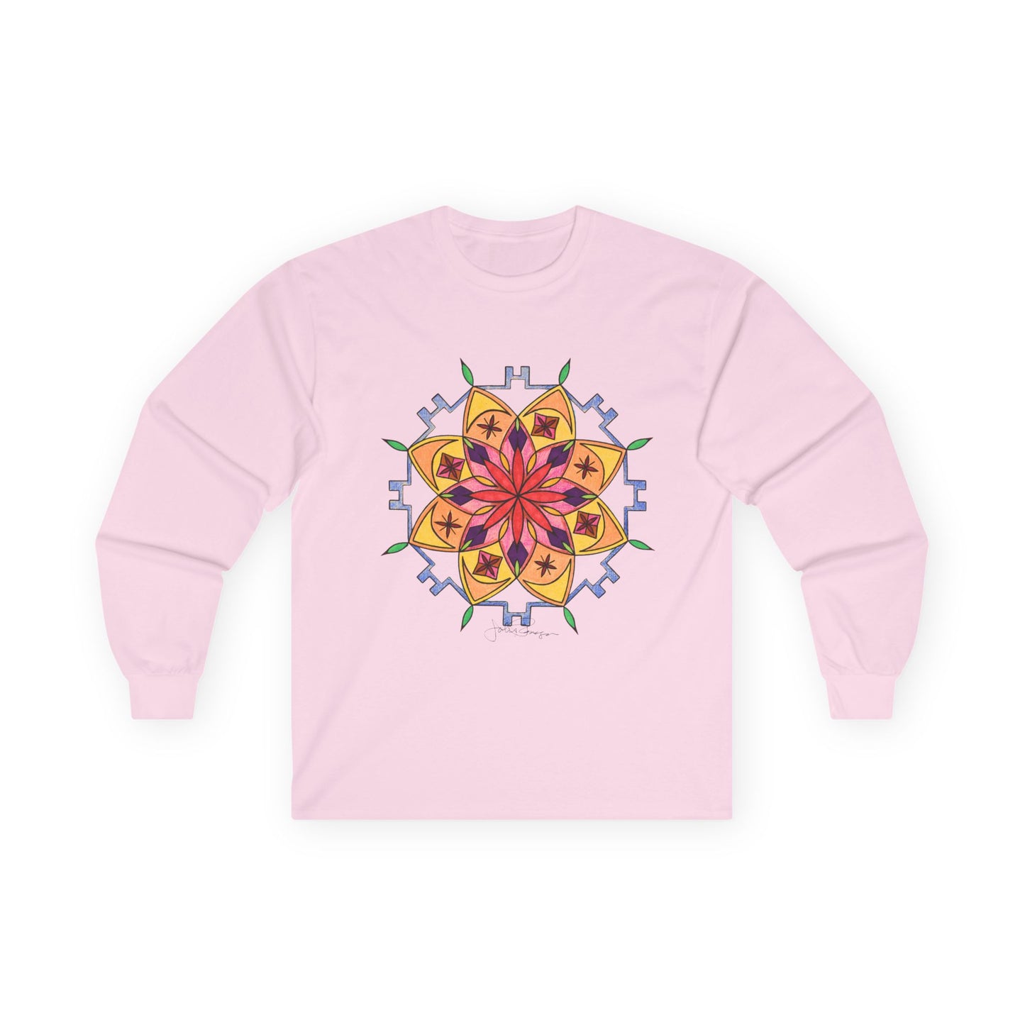 Snow Mandala - Long Sleeve Premium Wearable Art