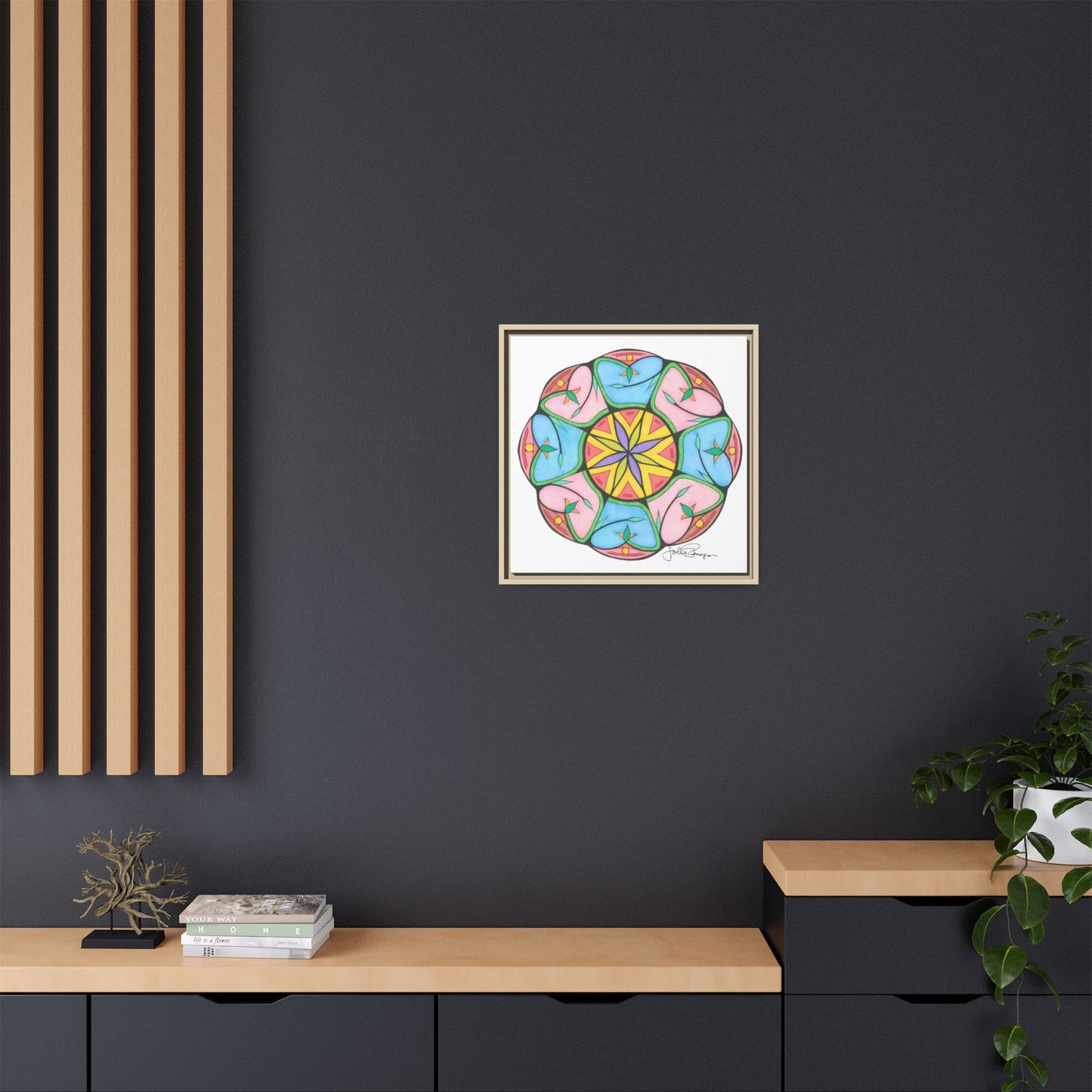 Heaven's Gate Mandala - Archival Gallery Matte Canvas