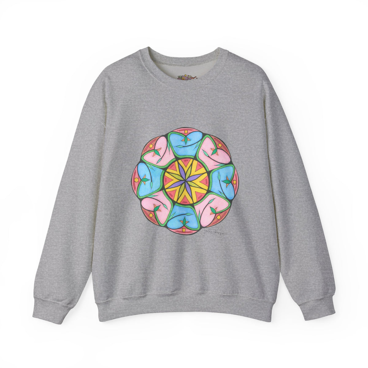 Premium Pullover Sweatshirt Wearable Art | Heaven's Gate Mandala