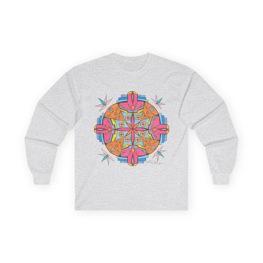Premium Long Sleeve T-Shirt Wearable Art | Break Out Mandala