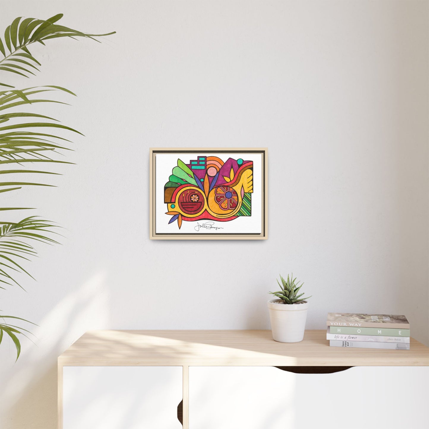 Leaving the Picture - Archival Gallery Matte Canvas