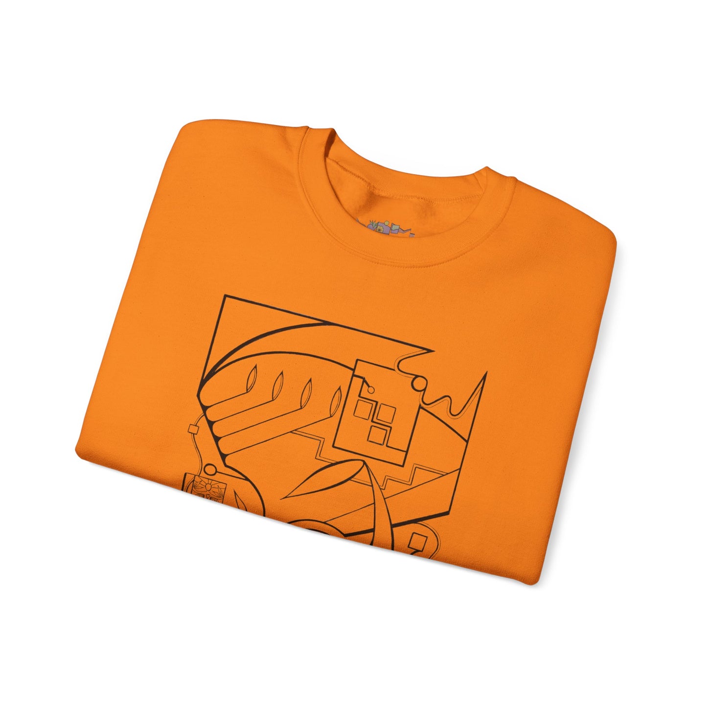 Premium Pullover Sweaatshirt Wearable Art | From the Heart