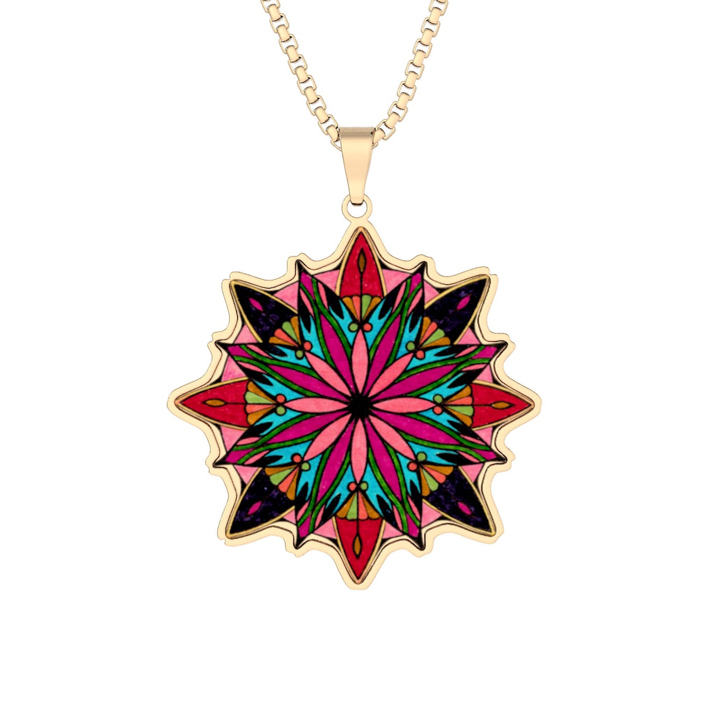 Moving Mandala - Premium Pendant Art Necklace