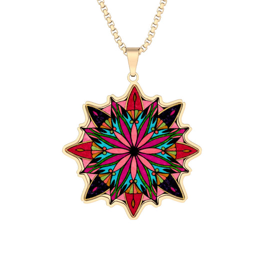 Moving Mandala - Premium Pendant Art Necklace