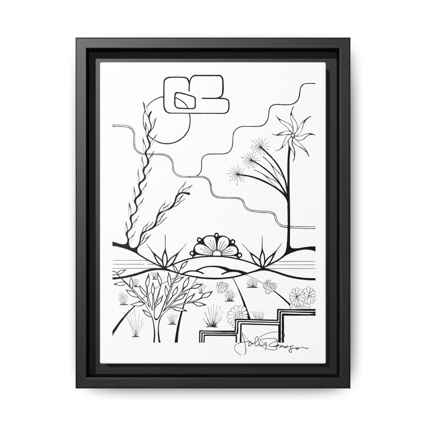 The World is Round - Archival Gallery Matte Canvas