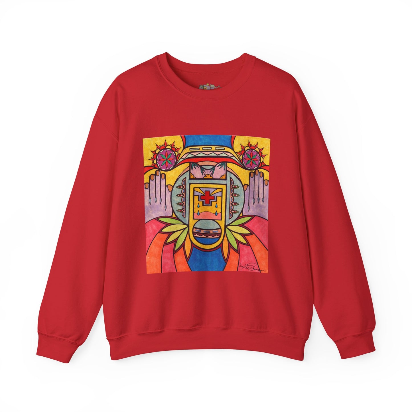 Premium Pullover Sweatshirt Wearable Art | Hands