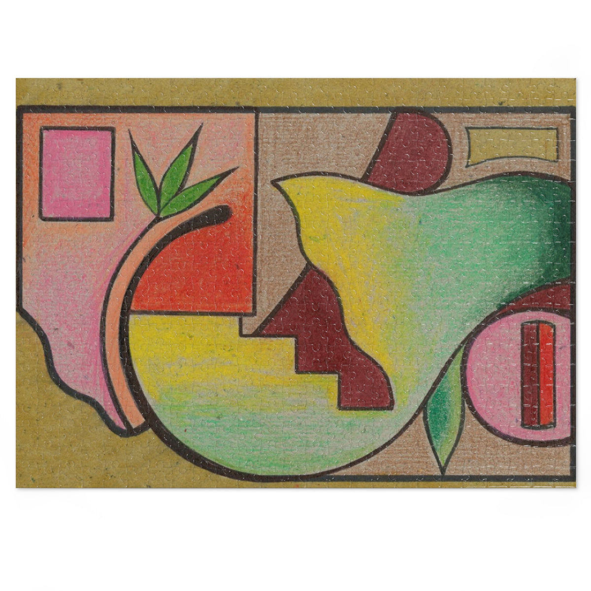 Premium Art Jigsaw Puzzle with Tin | Pear Salad