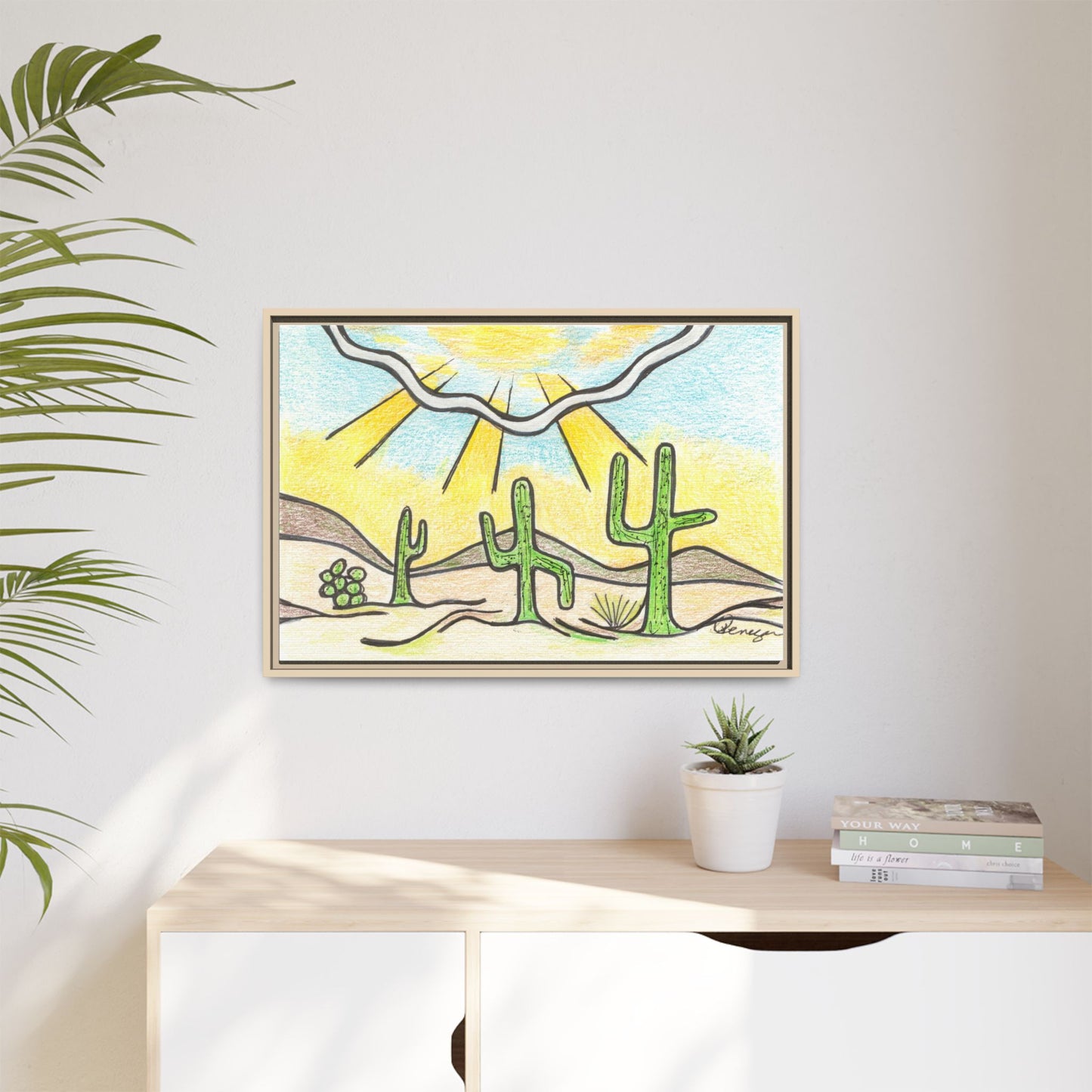 Saguaro - Archival Gallery Matte Canvas