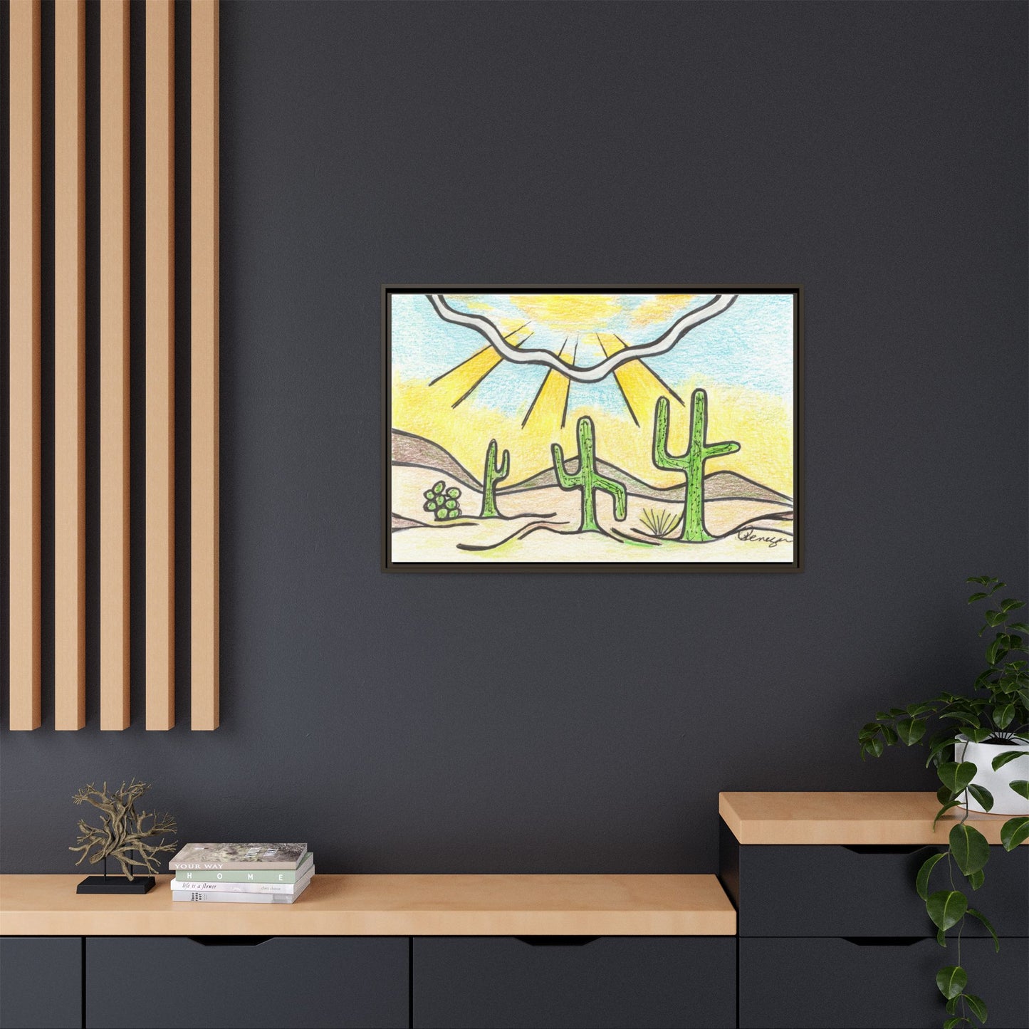 Saguaro - Archival Gallery Matte Canvas