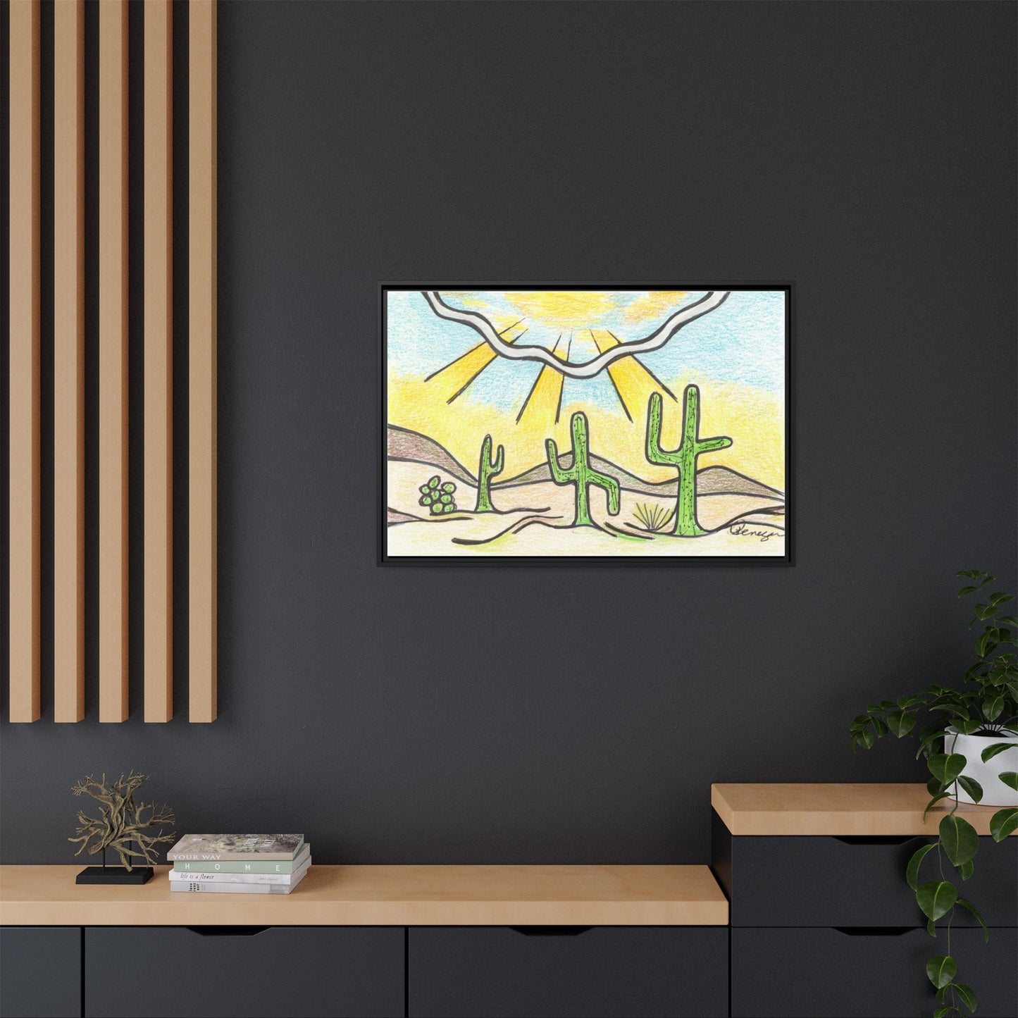 Saguaro - Archival Gallery Matte Canvas