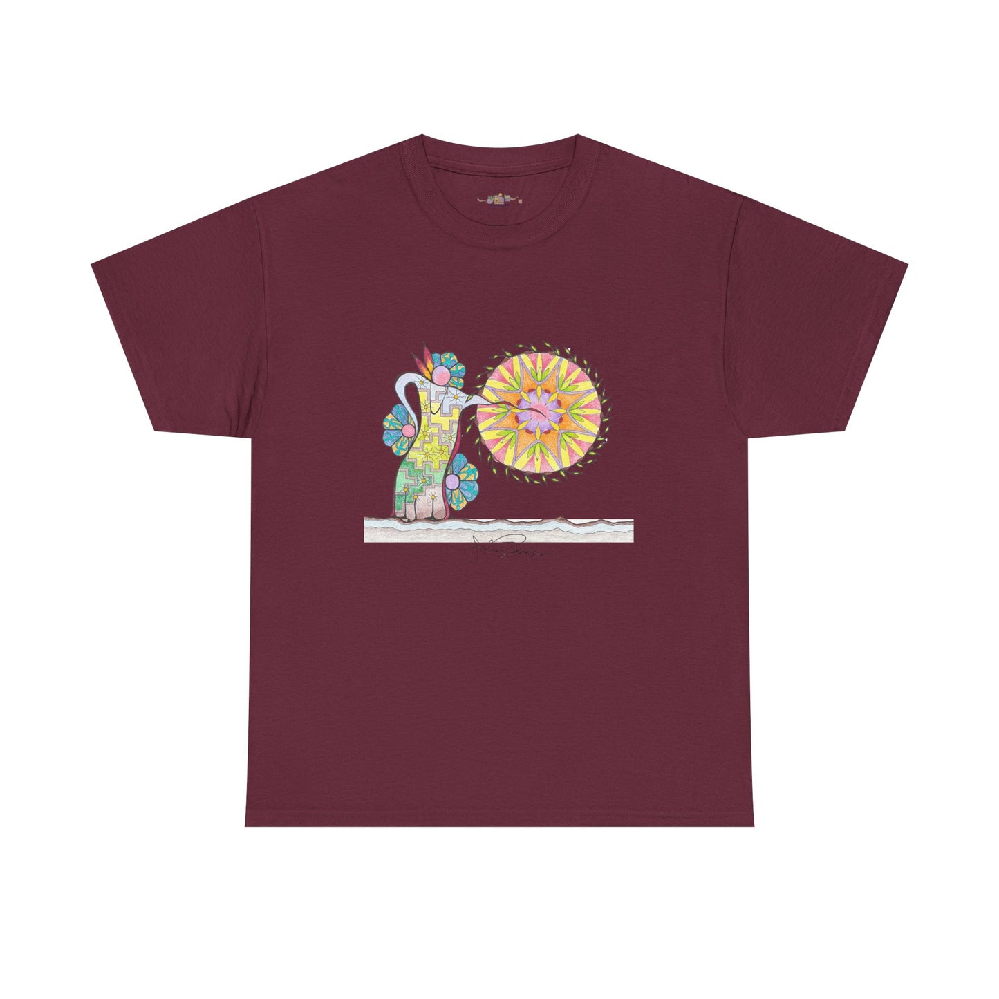 PowWow Drum - Short Sleeve Premium Wearable Art