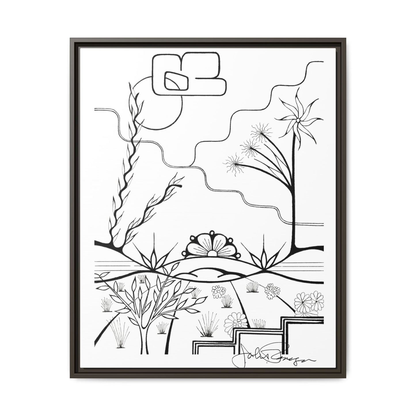 The World is Round - Archival Gallery Matte Canvas