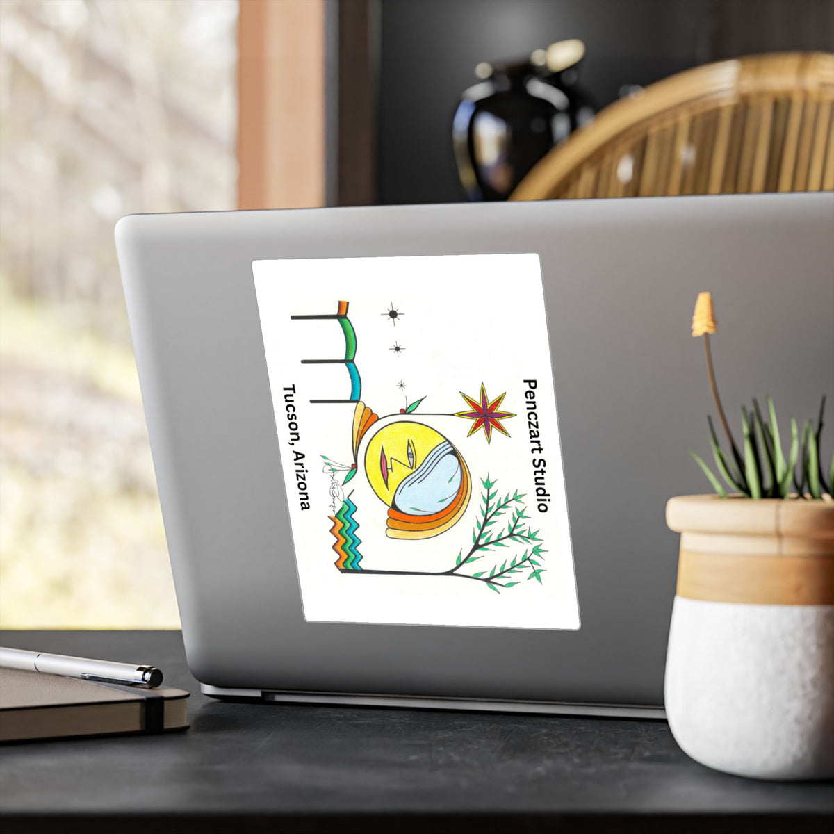 Custom Waterproof Vinyl Sticker | Sol Searcher