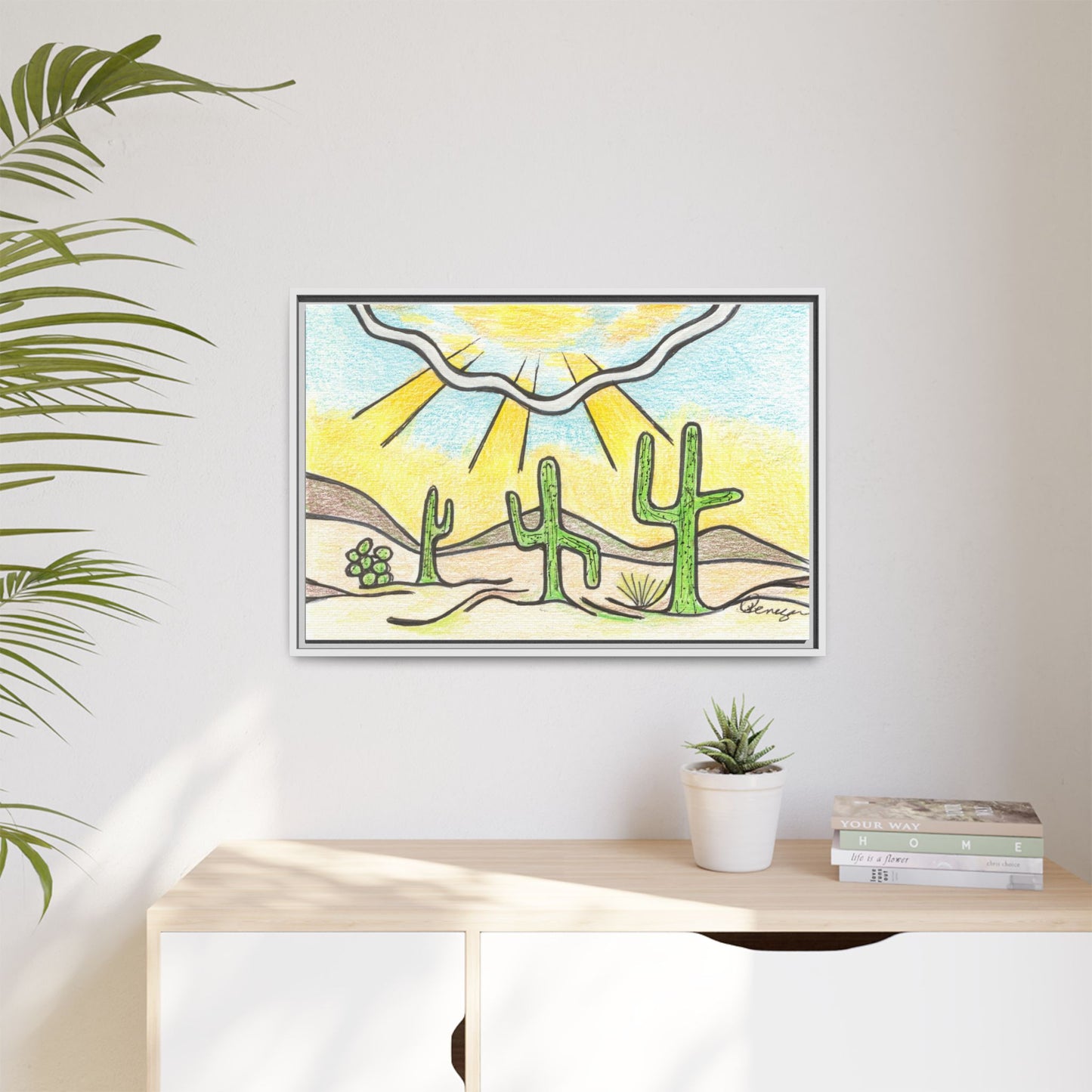 Saguaro - Archival Gallery Matte Canvas