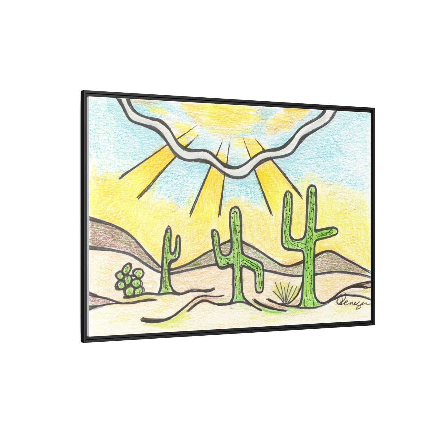Saguaro - Archival Gallery Matte Canvas