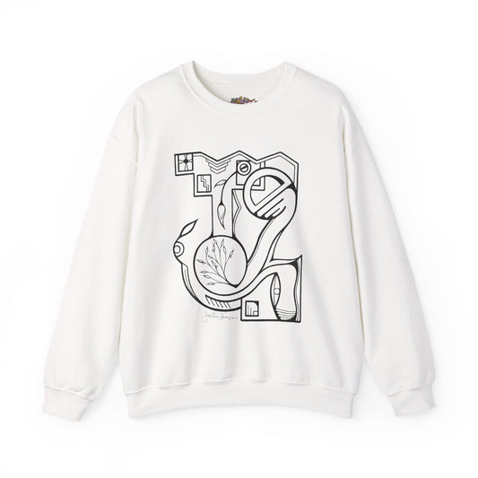 Premium Pullover Sweatshirt Wearable Art | Visions of Tomorrow