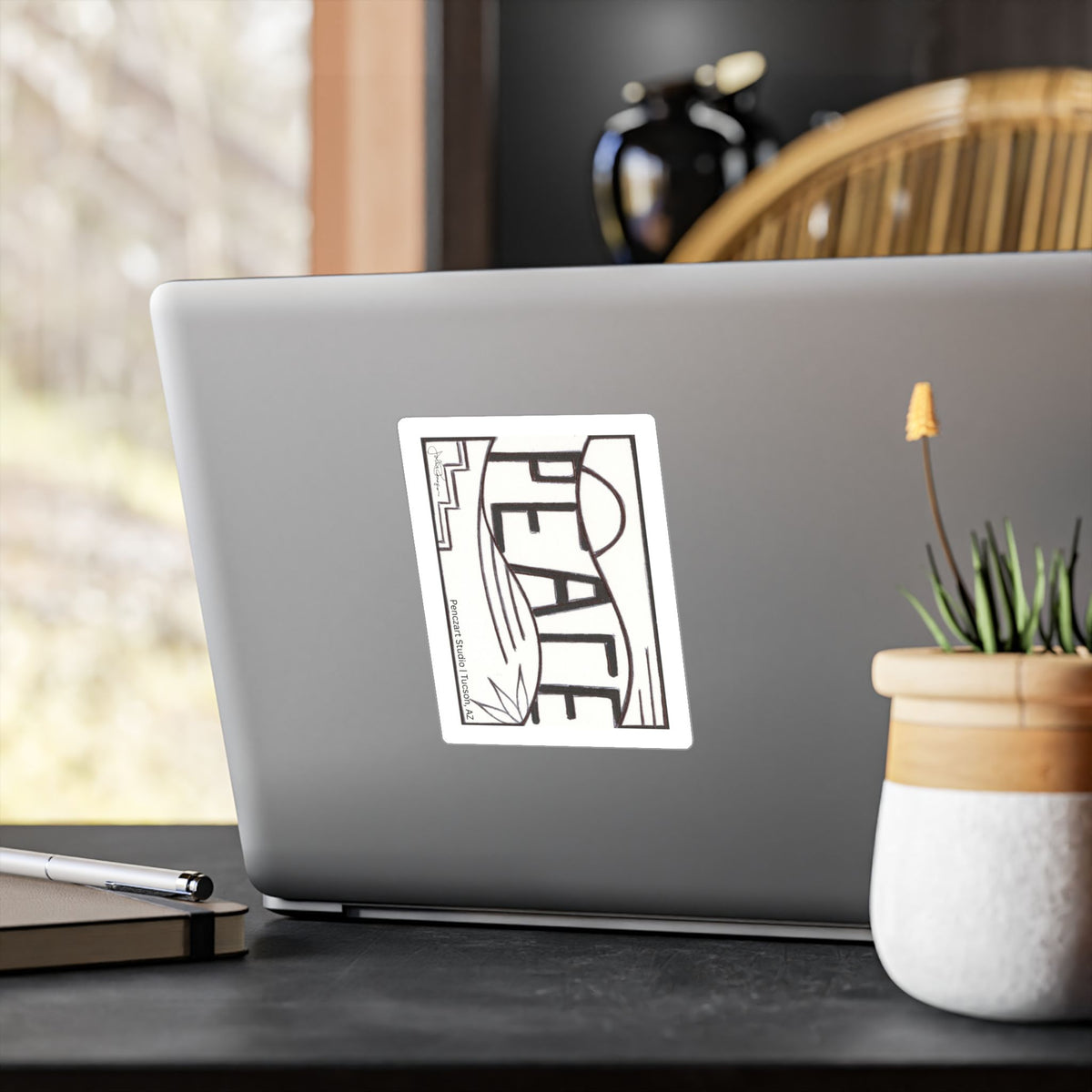 Premium Waterproof Vinyle Sticker | Peace