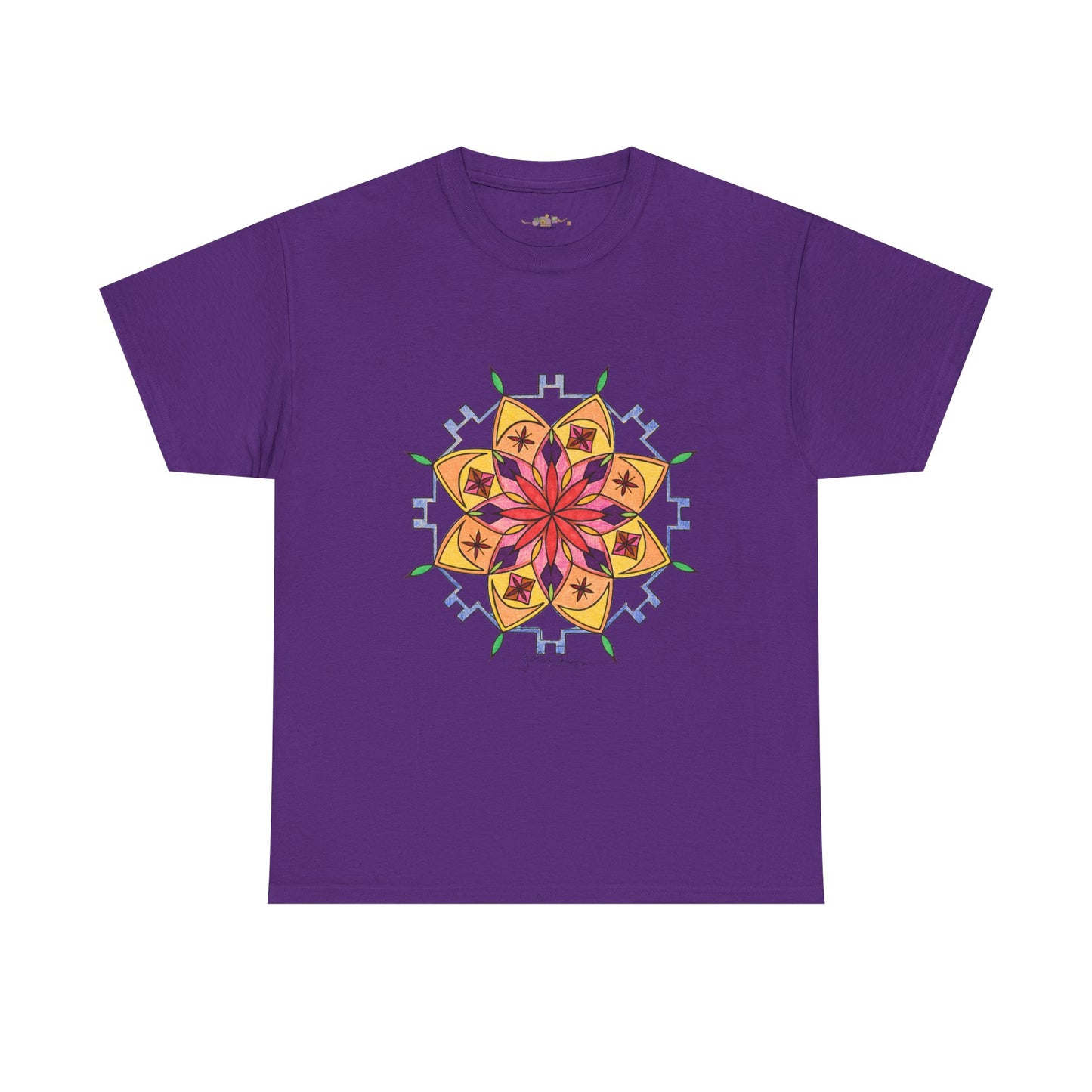 Snow Mandala - Short Sleeve Premium Wearable Art
