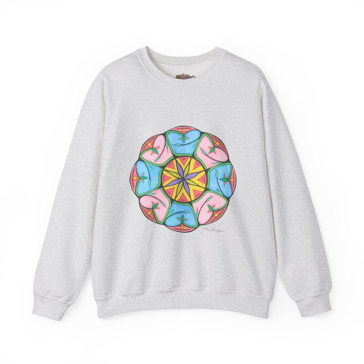 Premium Pullover Sweatshirt Wearable Art | Heaven's Gate Mandala