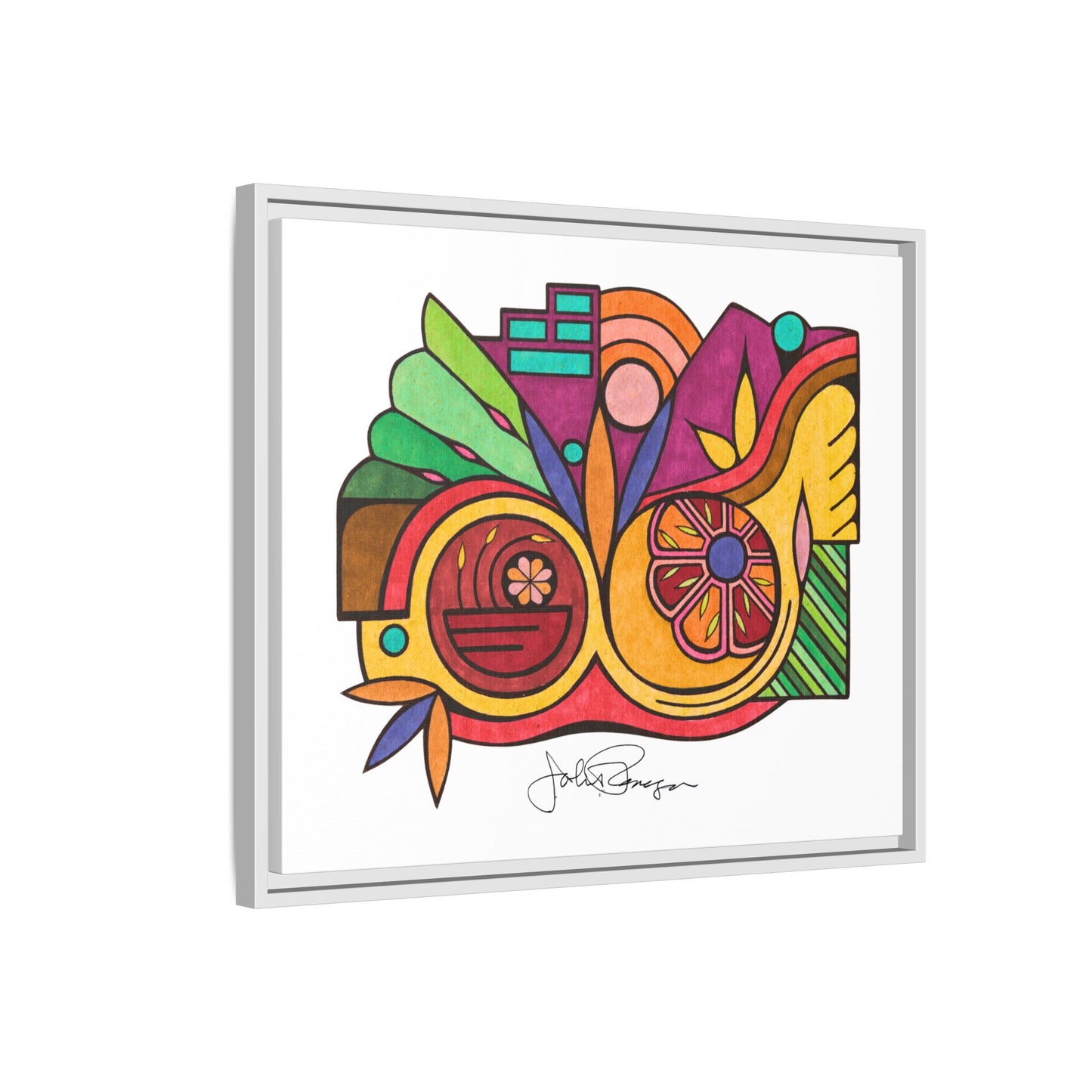 Leaving the Picture - Archival Gallery Matte Canvas