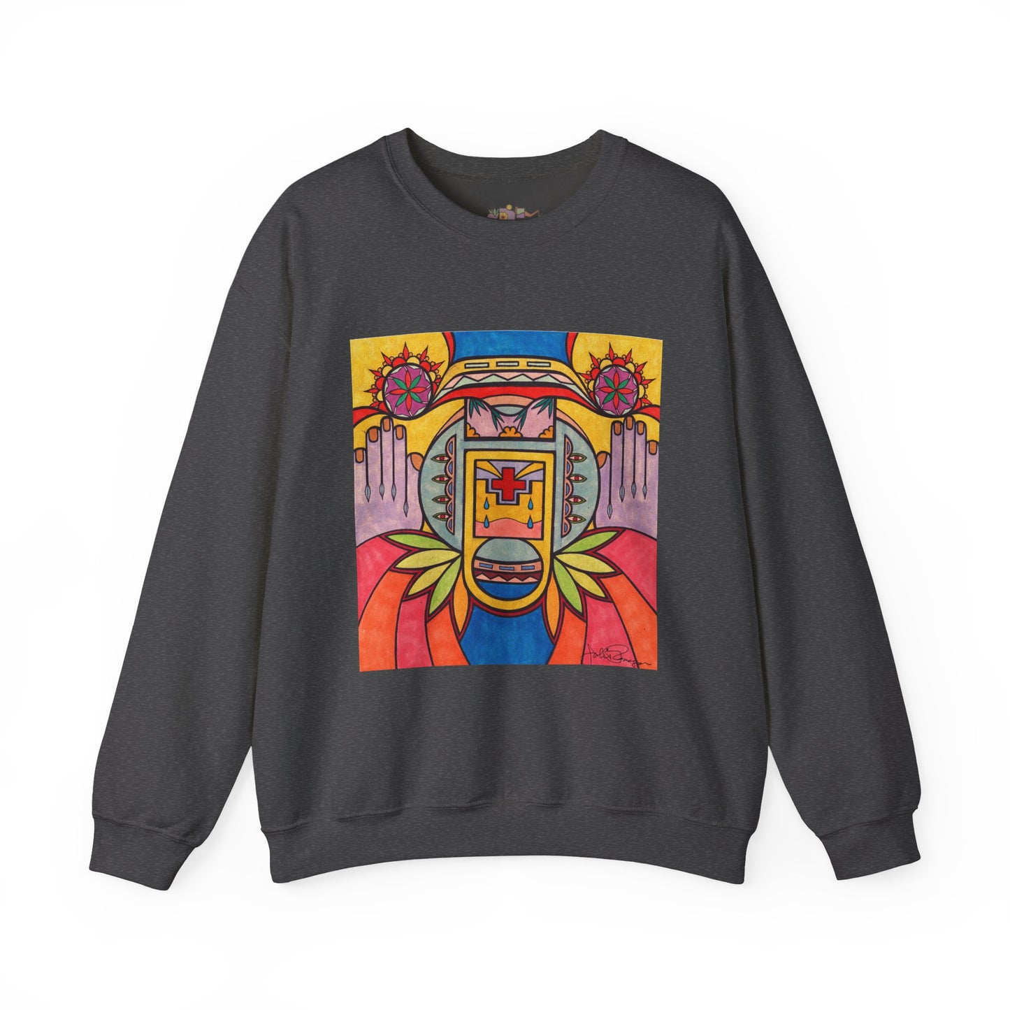 Premium Pullover Sweatshirt Wearable Art | Hands