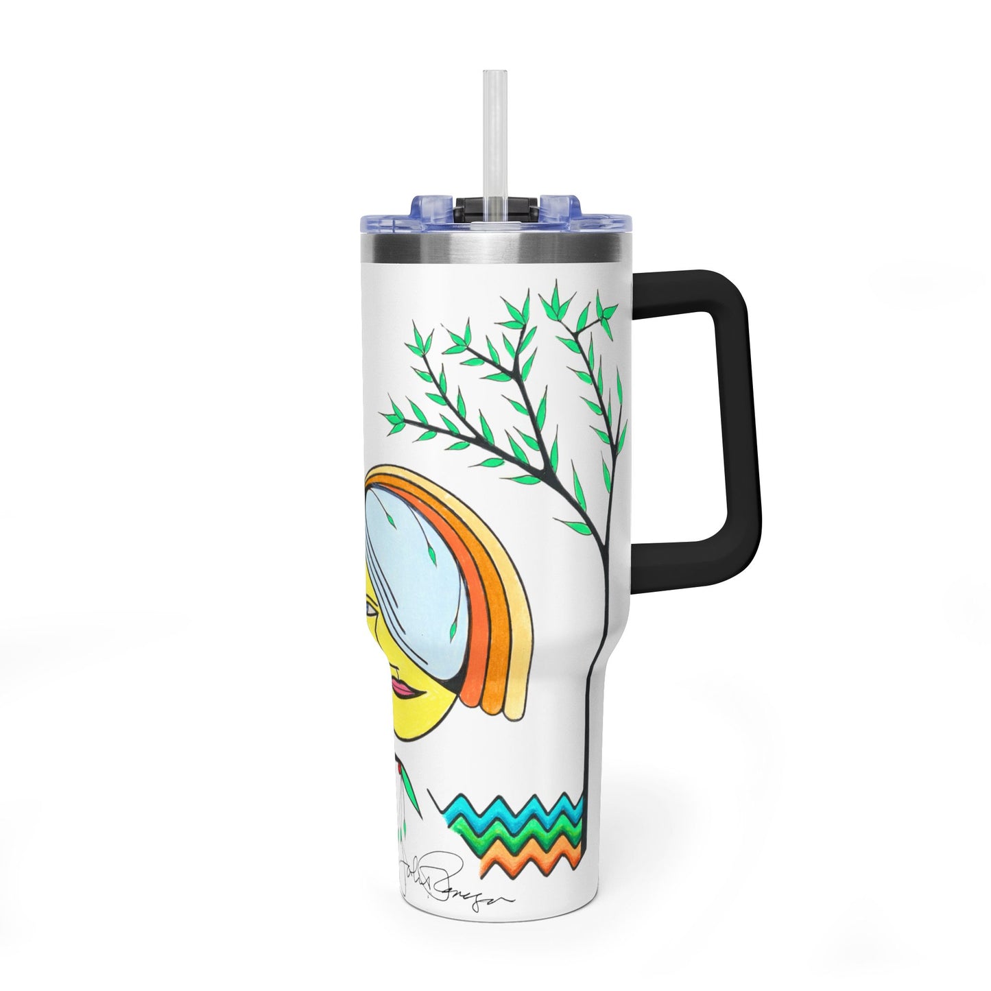 Sol Searcher - Wrap-Around Art Tumber (40 oz)