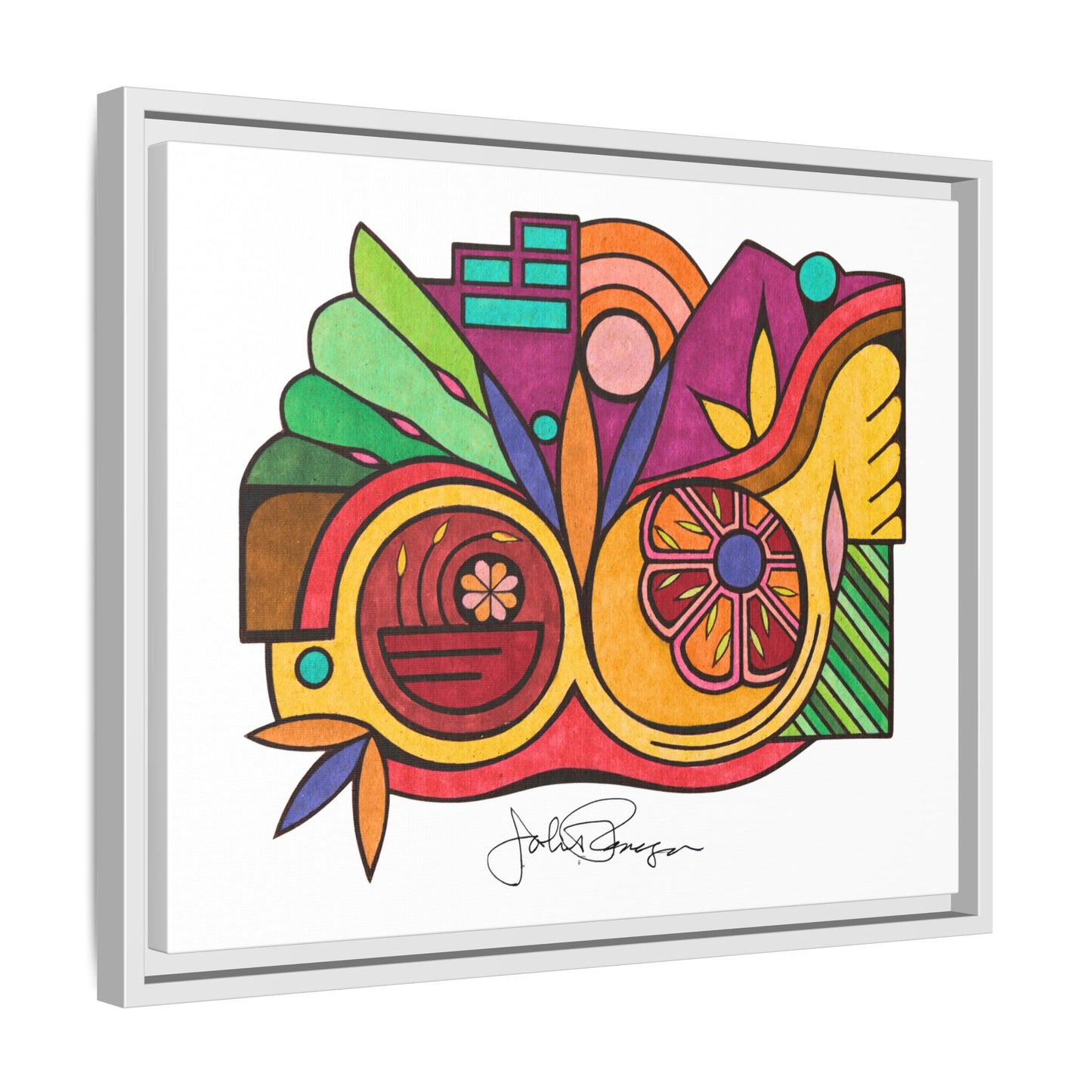 Leaving the Picture - Archival Gallery Matte Canvas