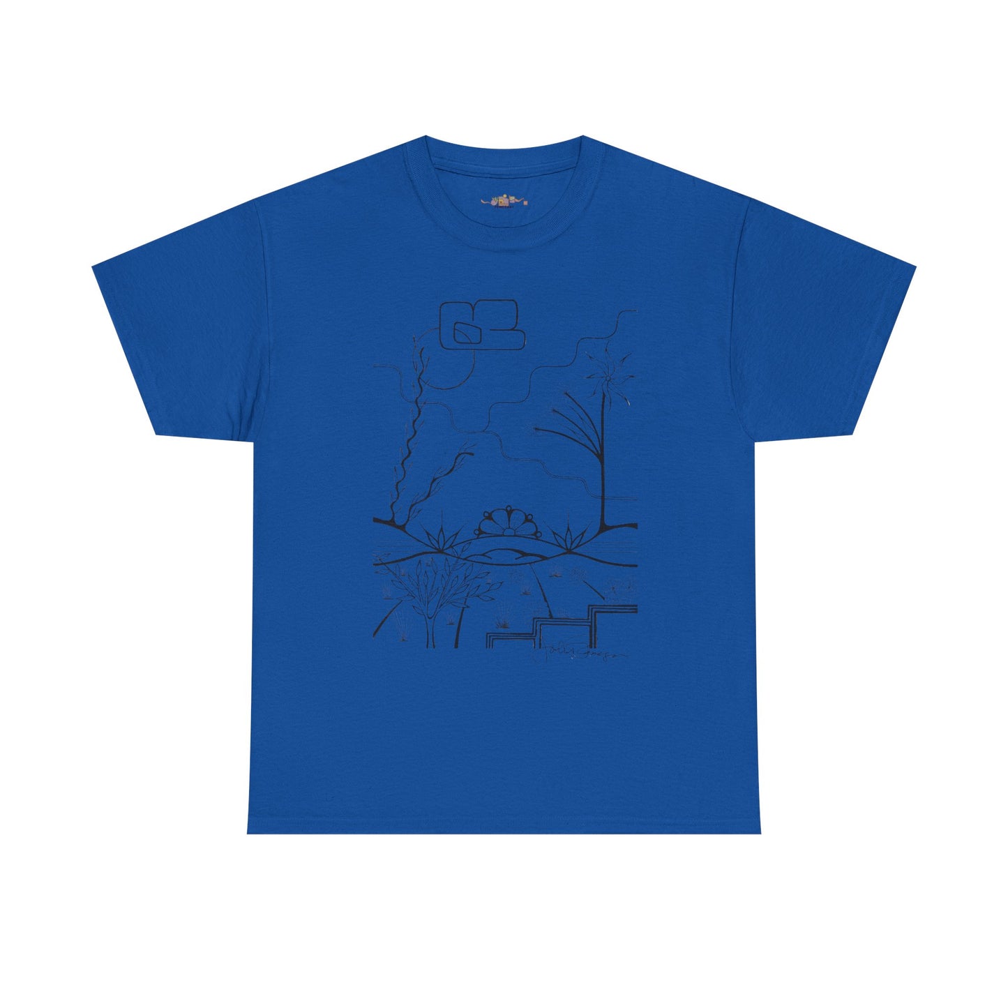 Premium Short Sleeve T-Shirt Wearable Art | The World is Round