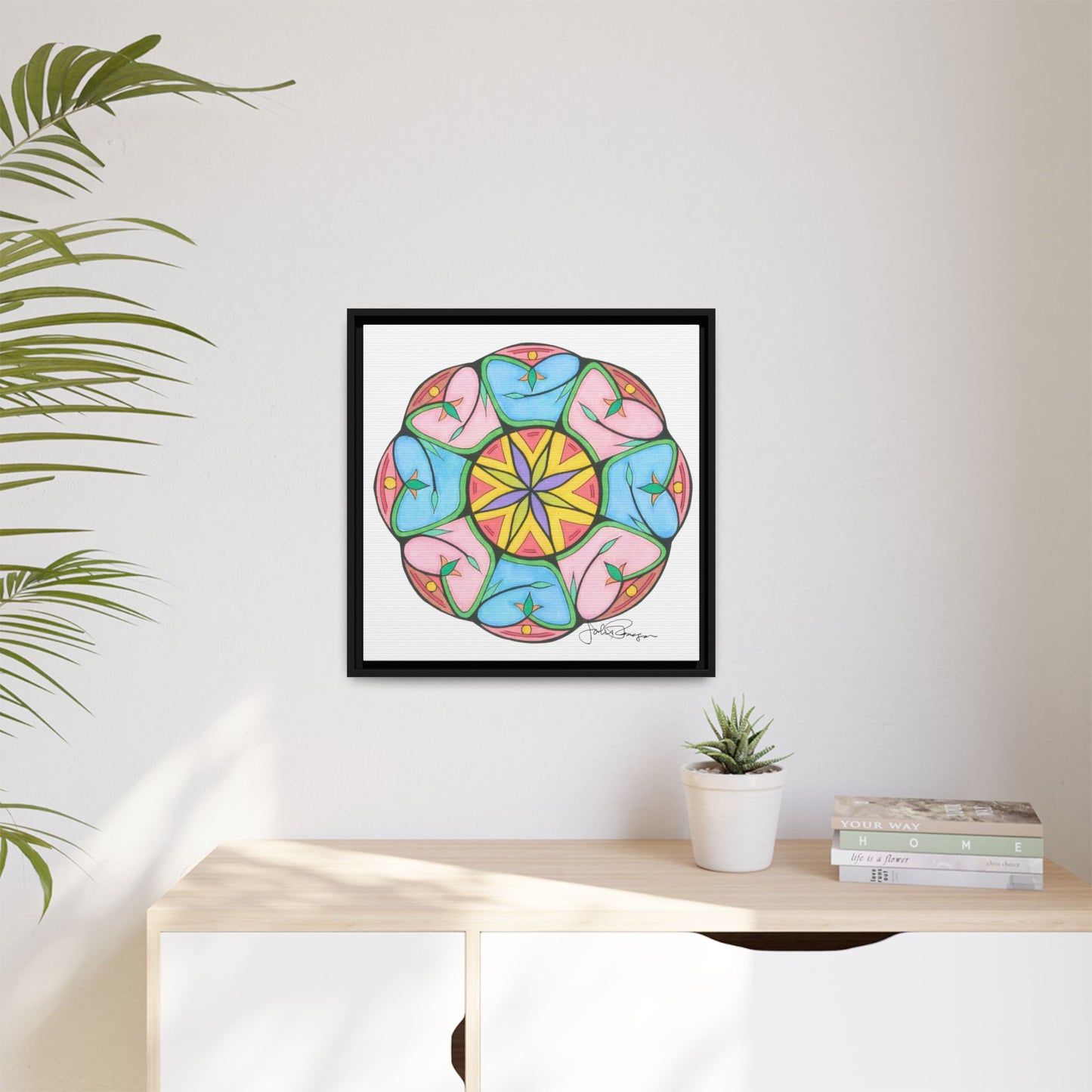 Heaven's Gate Mandala - Archival Gallery Matte Canvas