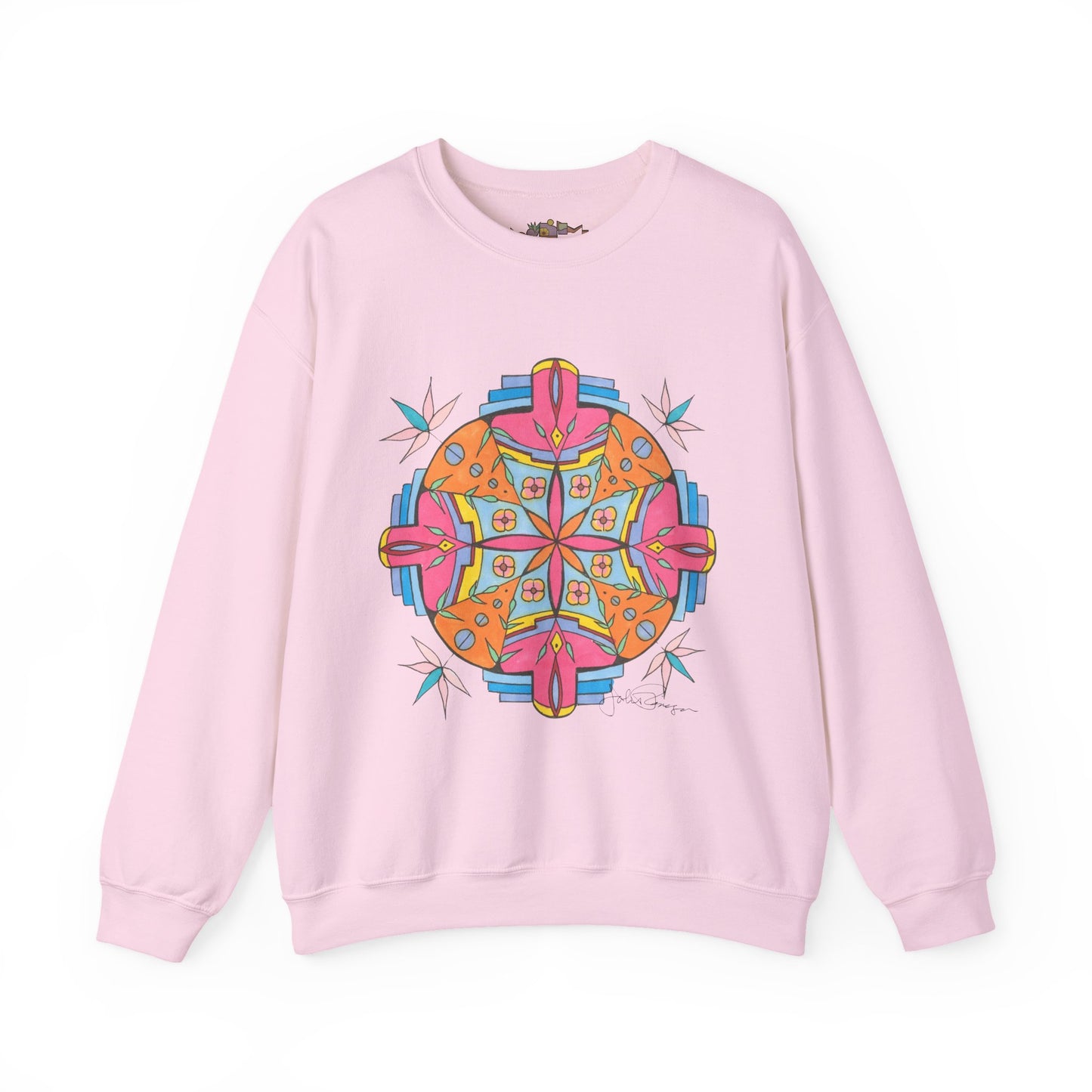 Break Out Mandala - Pullover Sweatshirt Premium Wearable Art