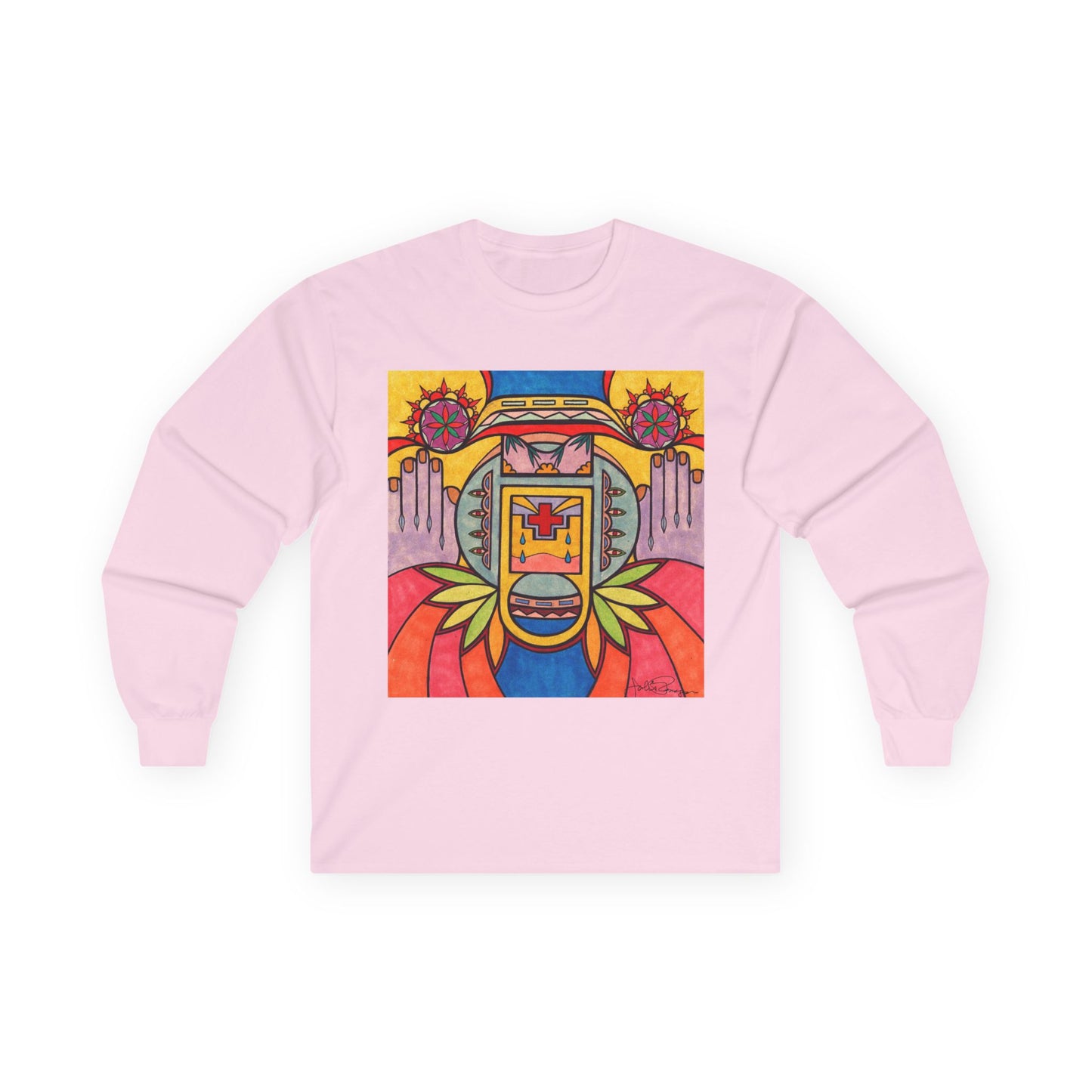 Premium Long Sleeve T-Shirt Wearable Art | Hands