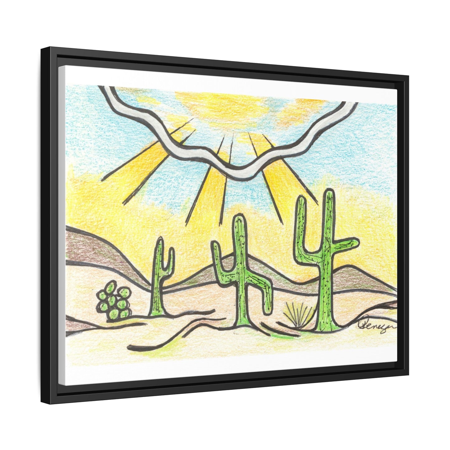 Saguaro - Archival Gallery Matte Canvas