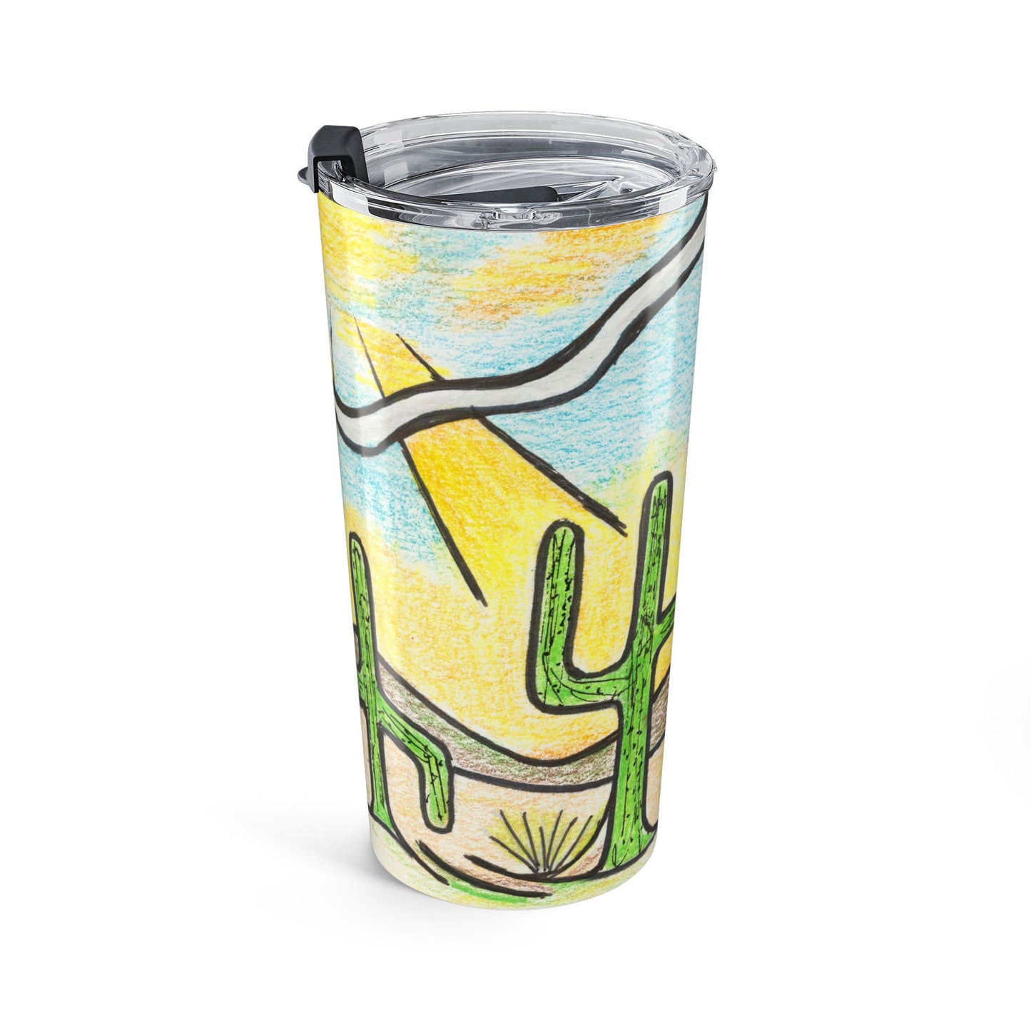 Sahuaro - Wrap-Around Travel Tumbler (20 oz)