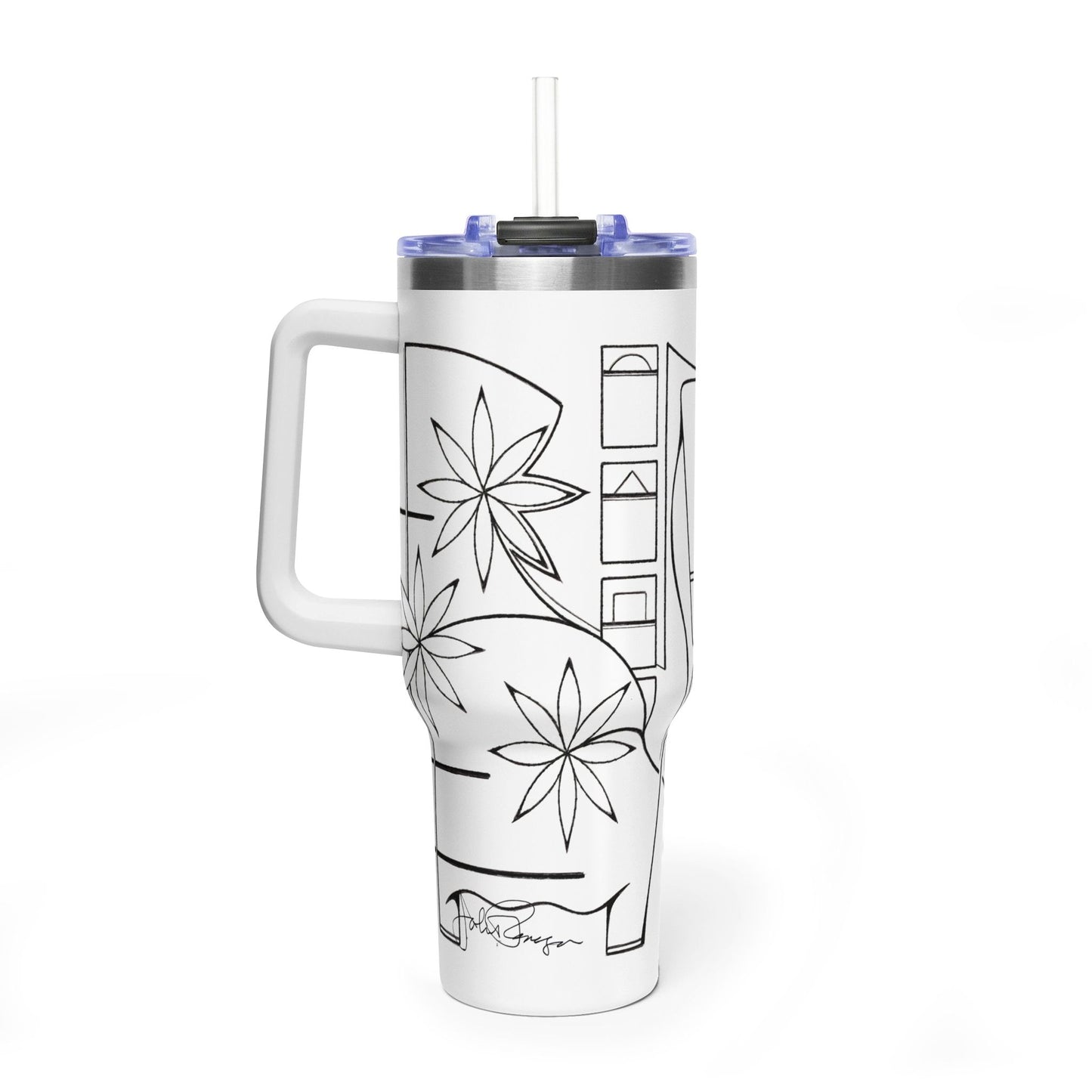 Exposed - Wrap-Around Art Tumbler (40 oz)