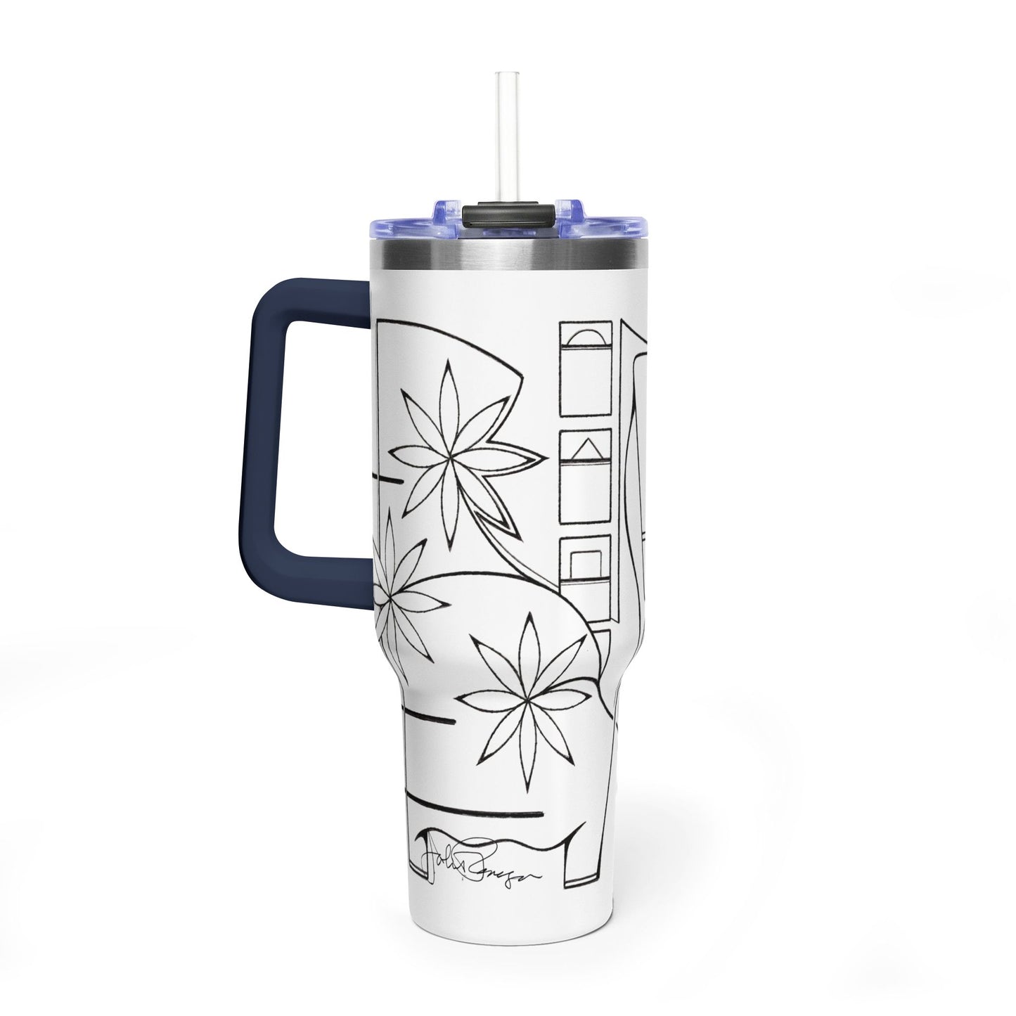 Exposed - Wrap-Around Art Tumbler (40 oz)