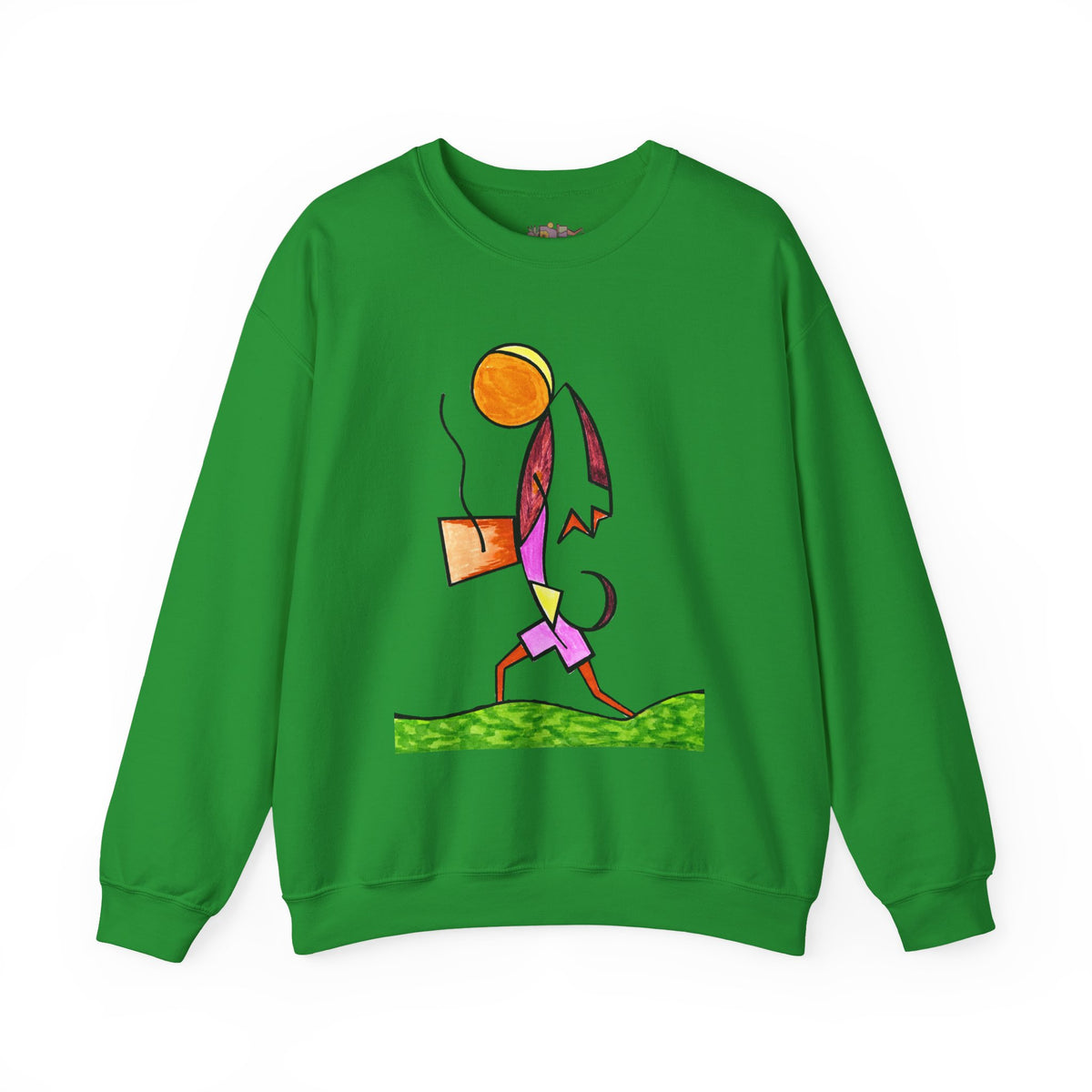 Premium Pullover Sweatshirt Wearable Art | Walk Proud